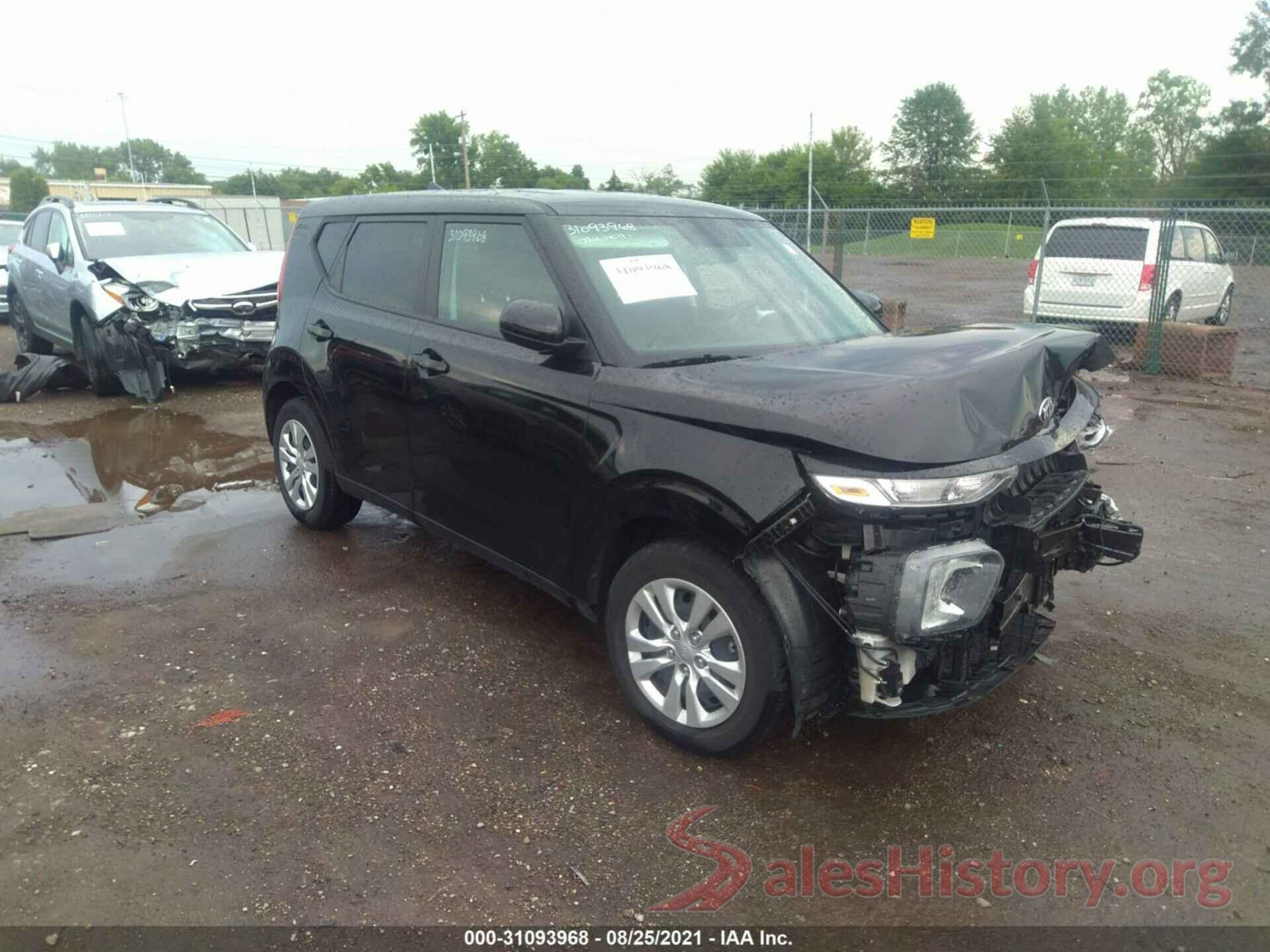 KNDJ23AU2M7767816 2021 KIA SOUL