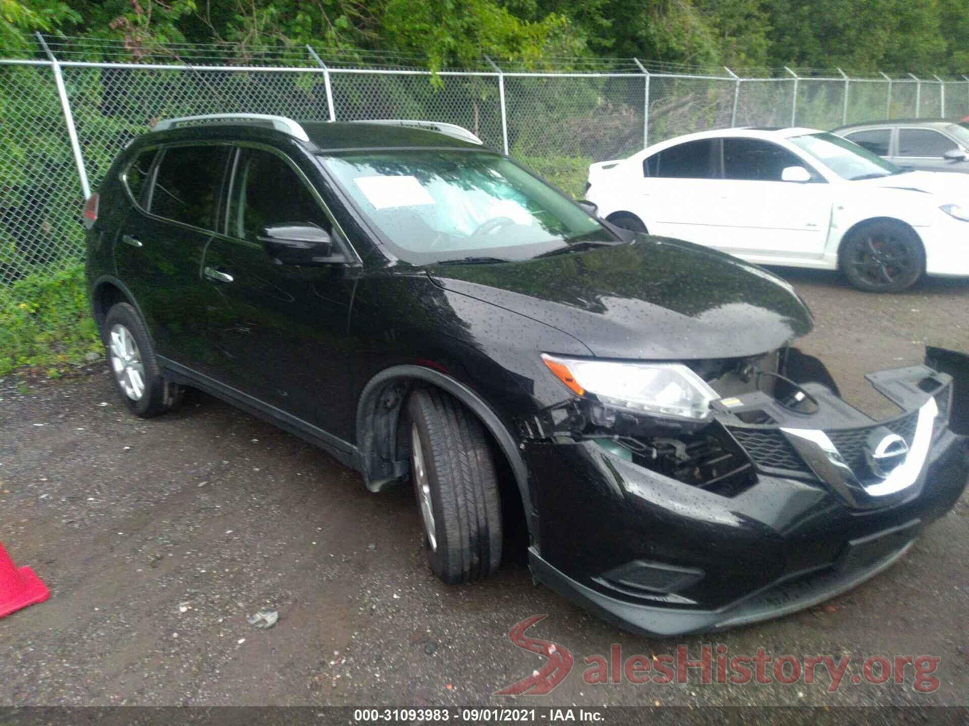 KNMAT2MT4GP612327 2016 NISSAN ROGUE