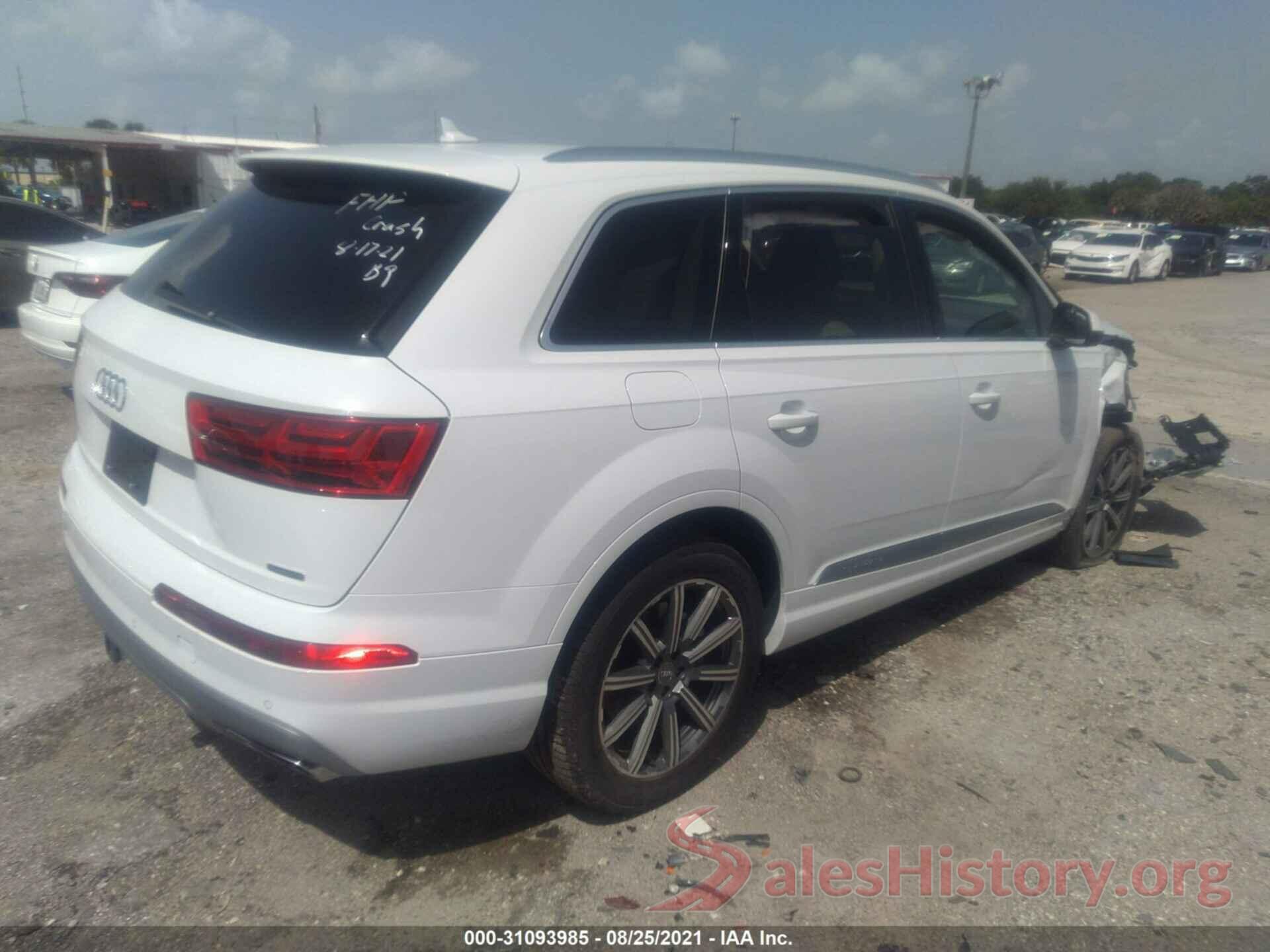 WA1LHAF72KD040201 2019 AUDI Q7