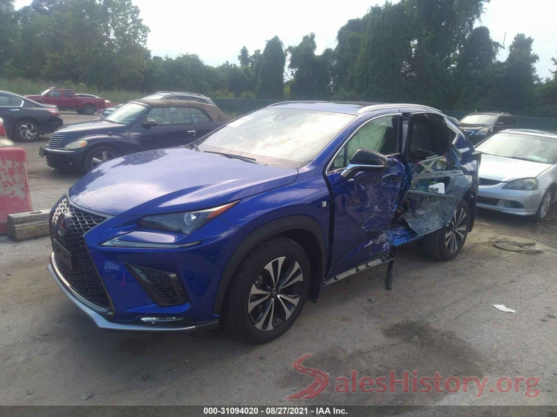 JTJSARDZ5M2247444 2021 LEXUS NX