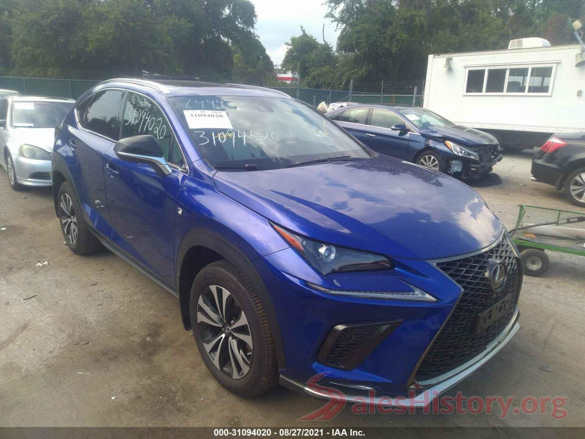 JTJSARDZ5M2247444 2021 LEXUS NX