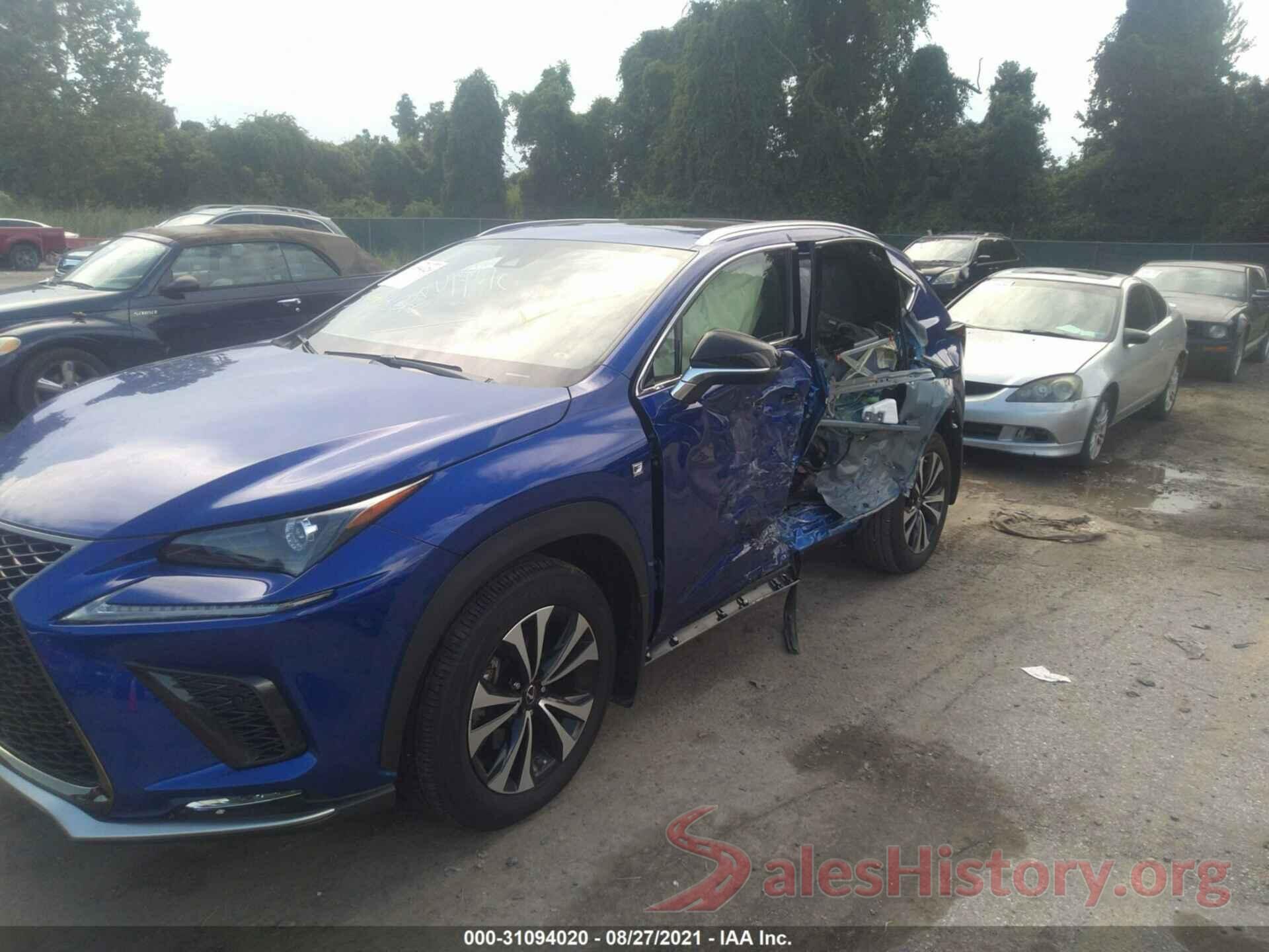 JTJSARDZ5M2247444 2021 LEXUS NX