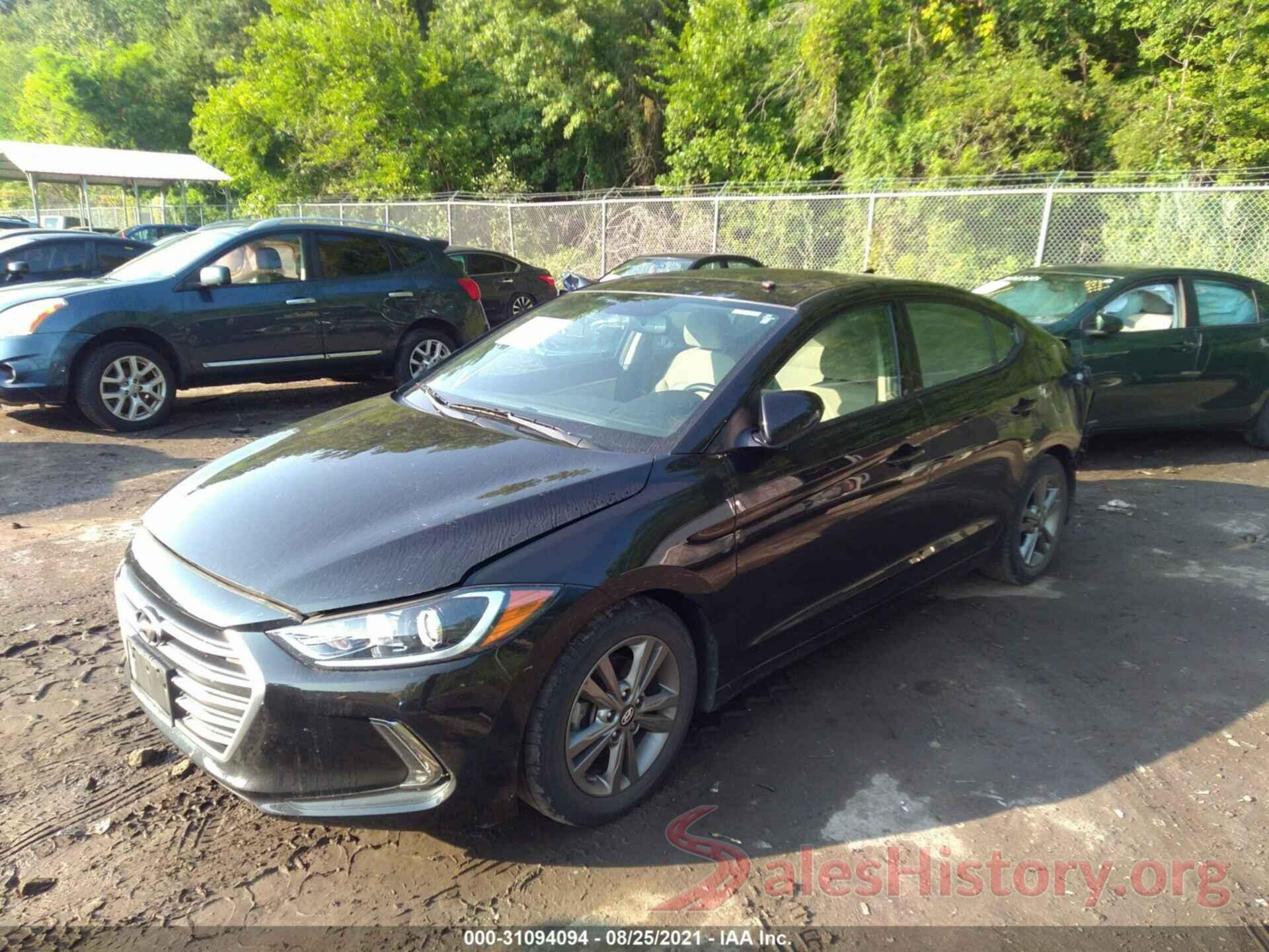 5NPD84LF7HH193196 2017 HYUNDAI ELANTRA