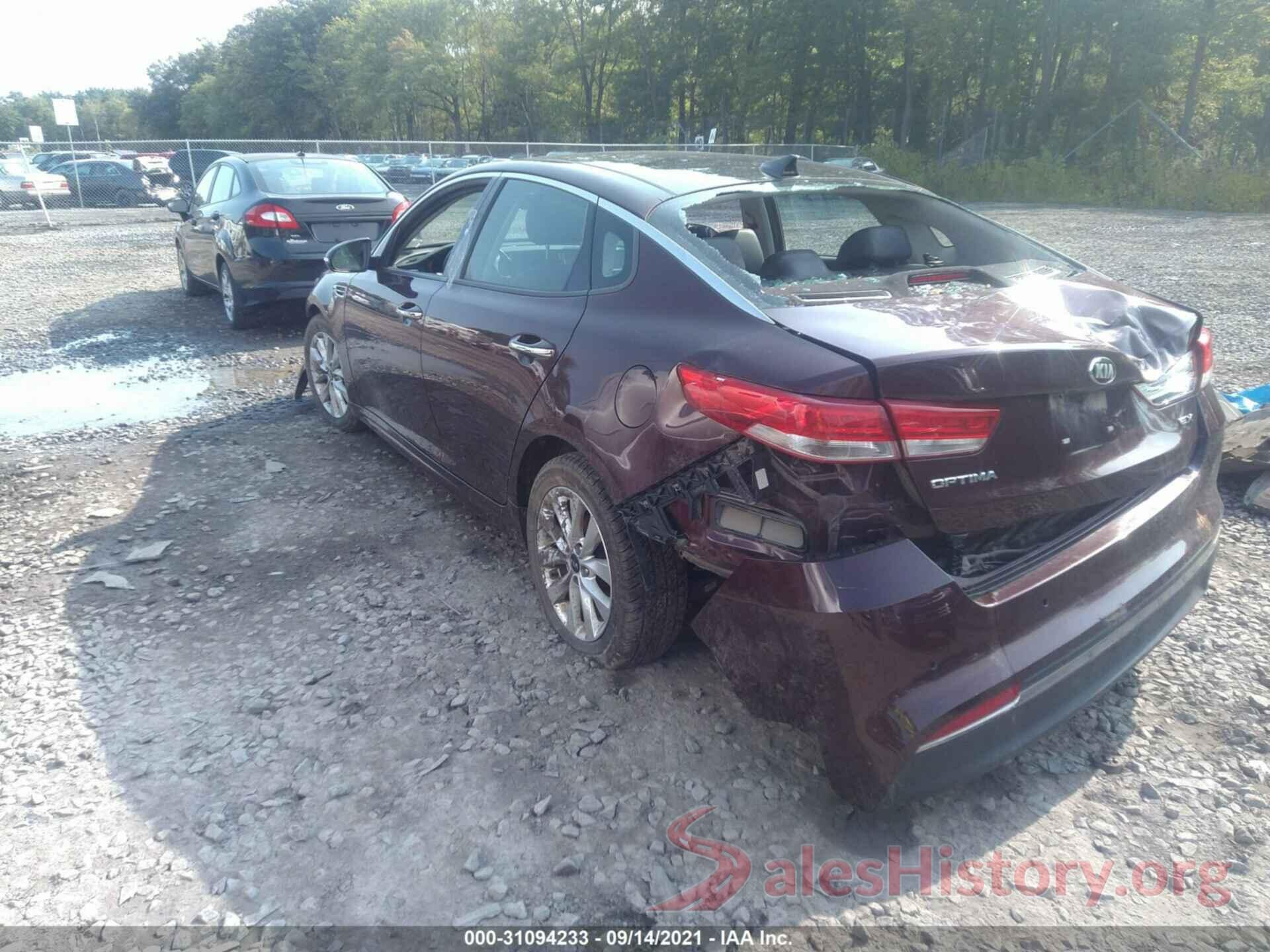 5XXGU4L39GG085462 2016 KIA OPTIMA