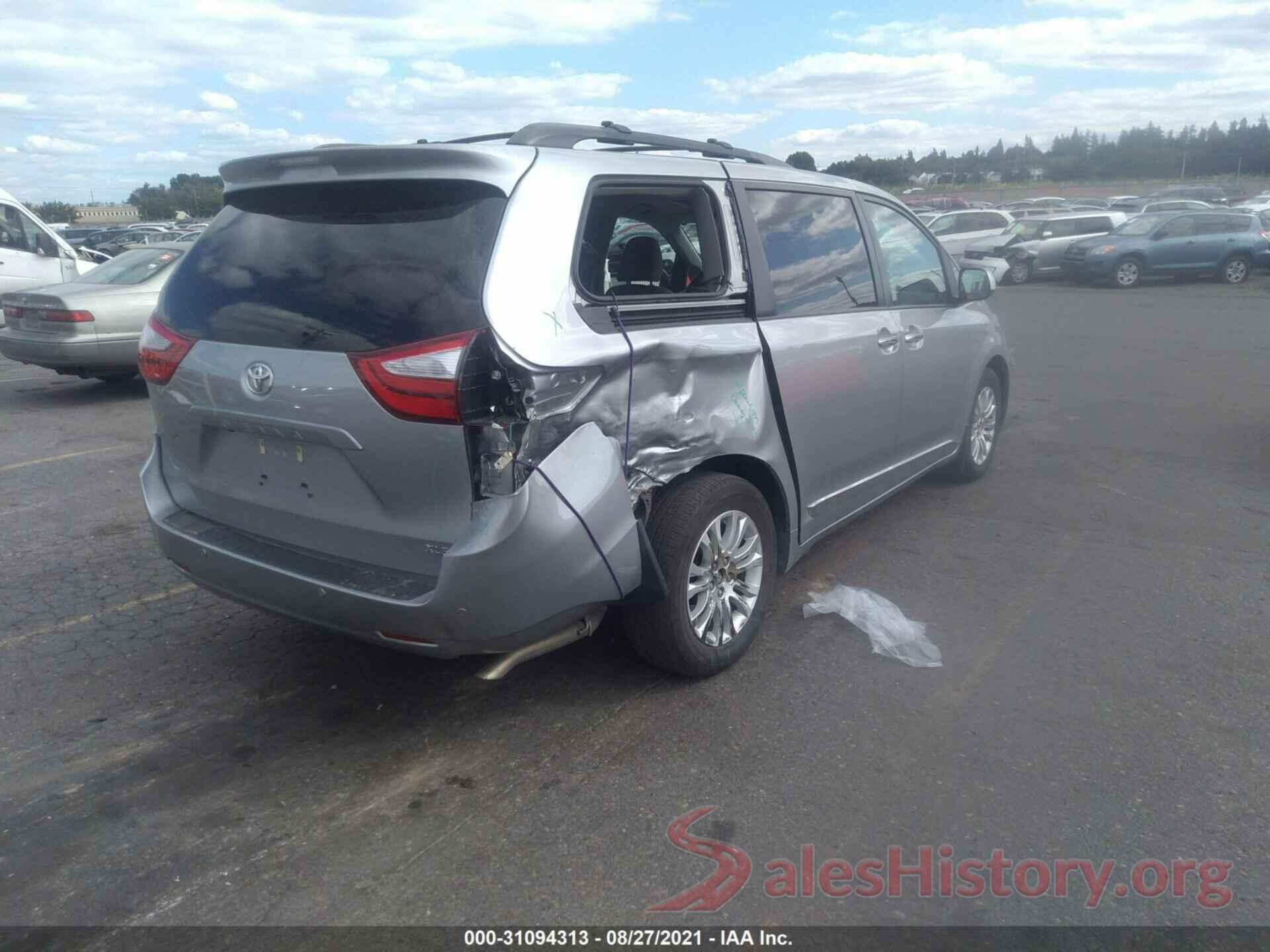 5TDYK3DC7GS725542 2016 TOYOTA SIENNA