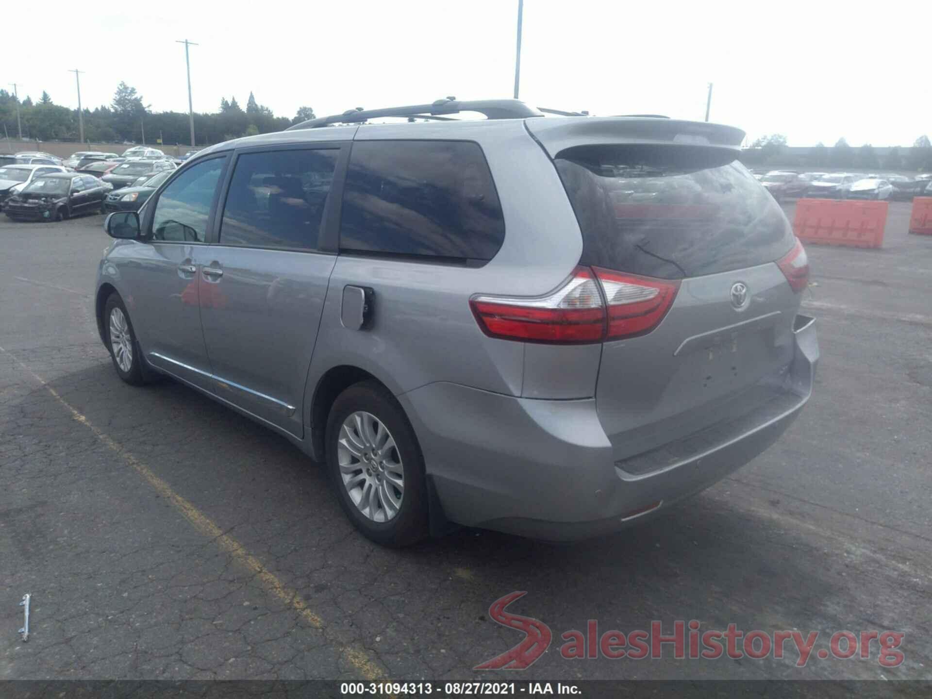 5TDYK3DC7GS725542 2016 TOYOTA SIENNA