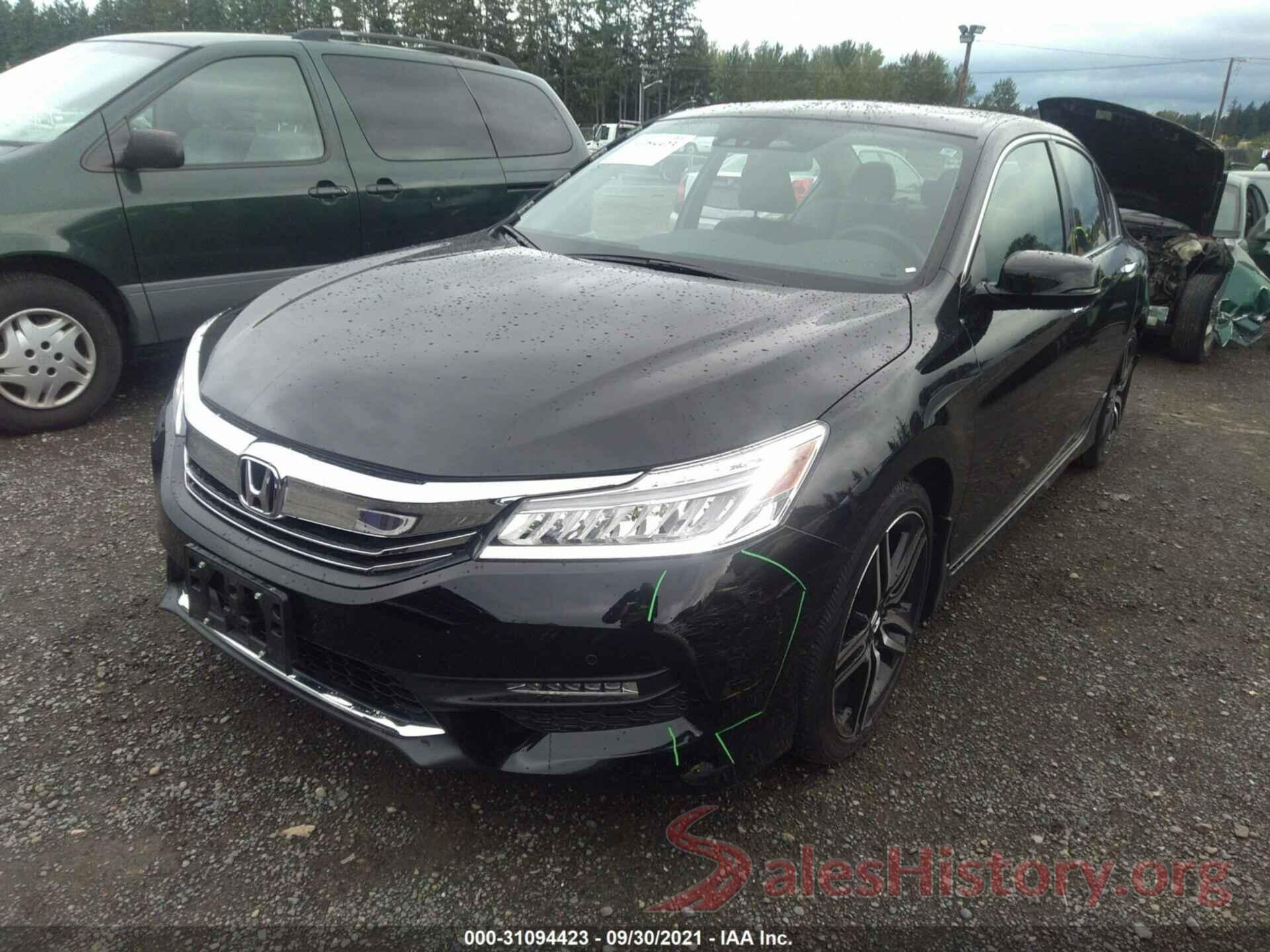 1HGCR3F96GA025095 2016 HONDA ACCORD SEDAN