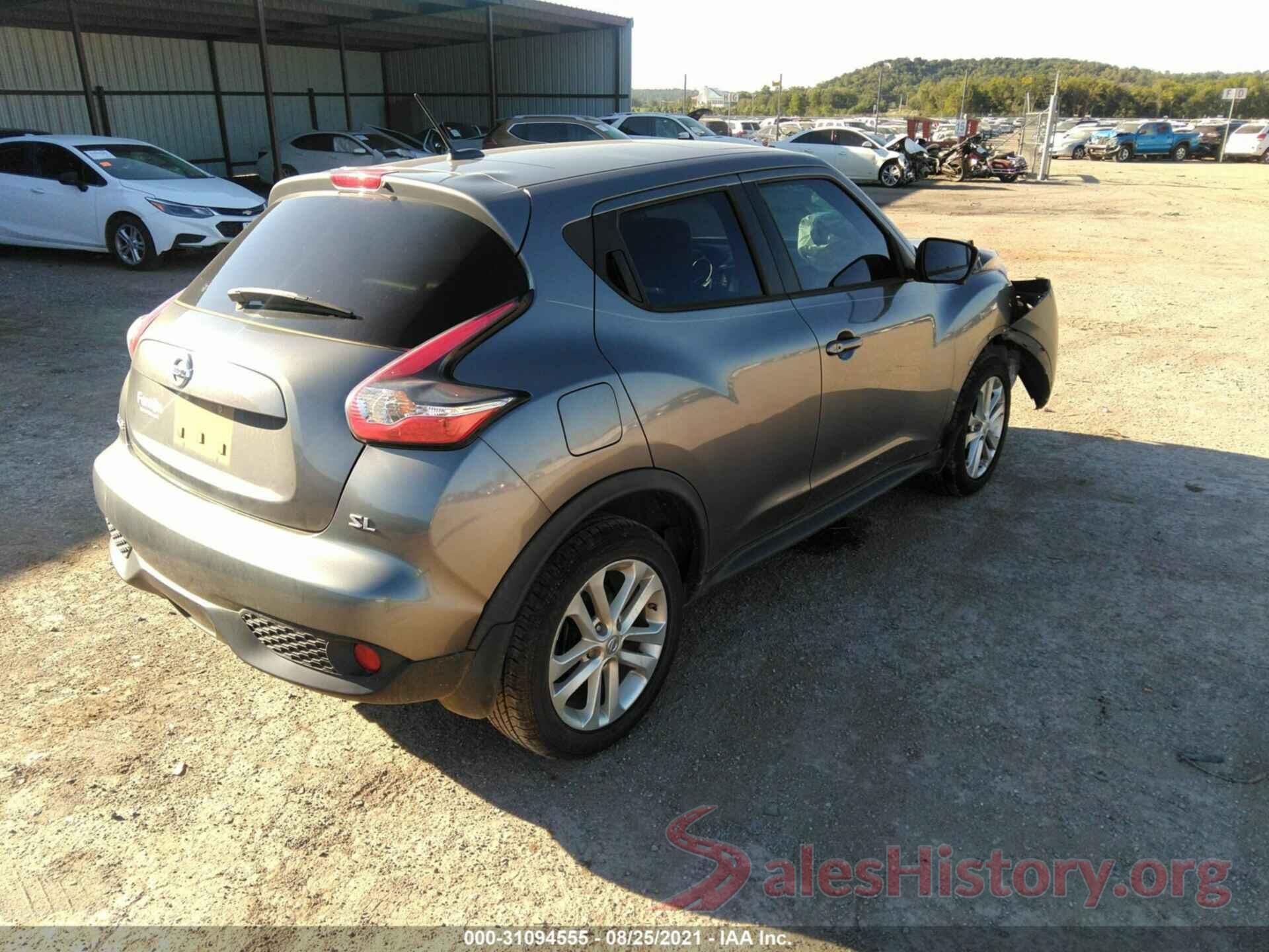 JN8AF5MR6FT511801 2015 NISSAN JUKE