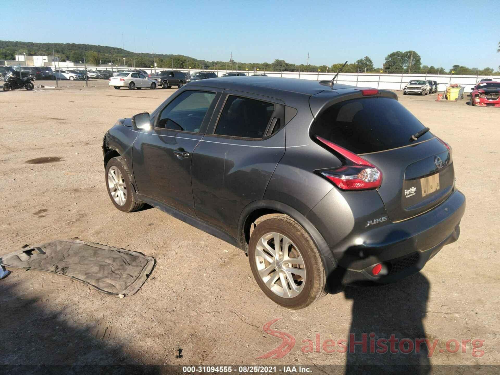 JN8AF5MR6FT511801 2015 NISSAN JUKE