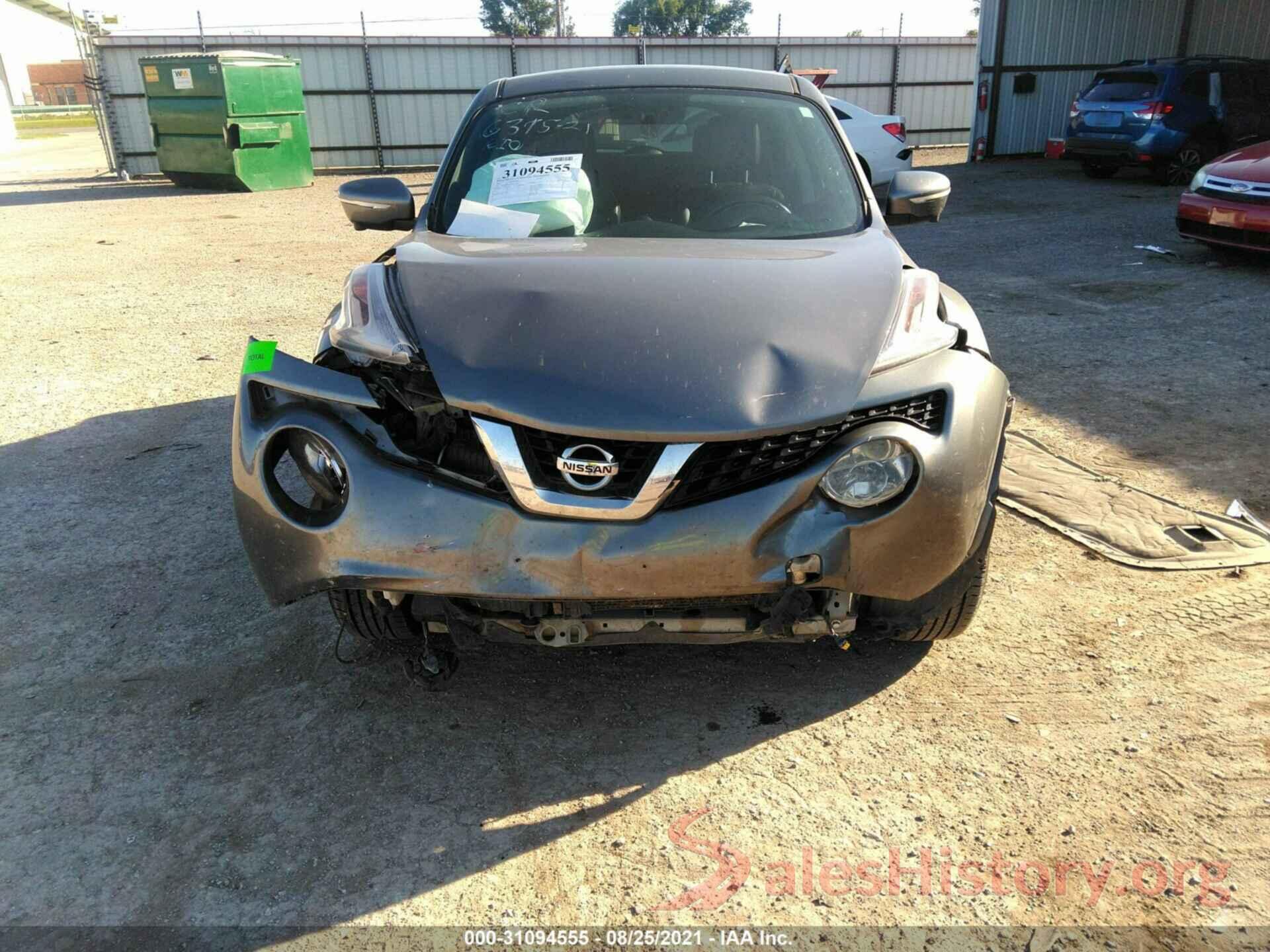 JN8AF5MR6FT511801 2015 NISSAN JUKE