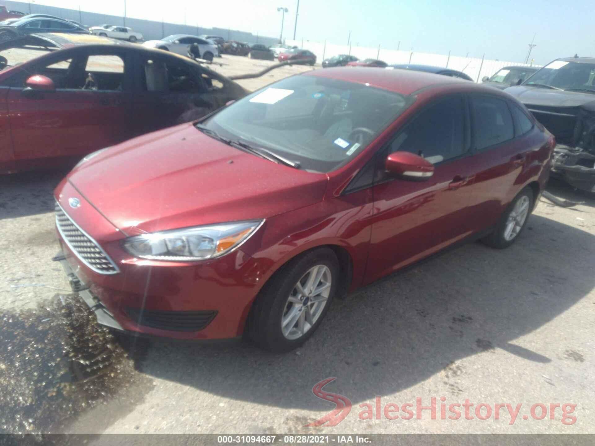 1FADP3F27GL398703 2016 FORD FOCUS