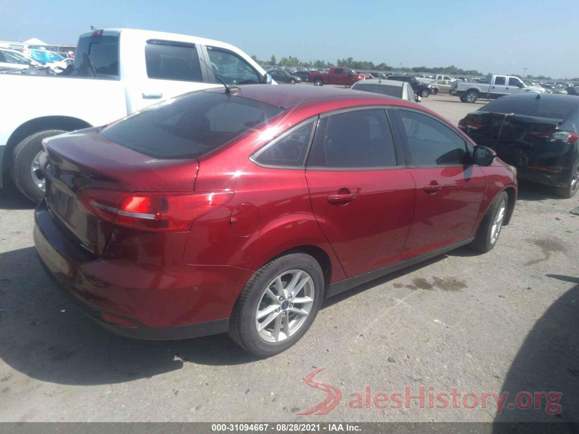 1FADP3F27GL398703 2016 FORD FOCUS