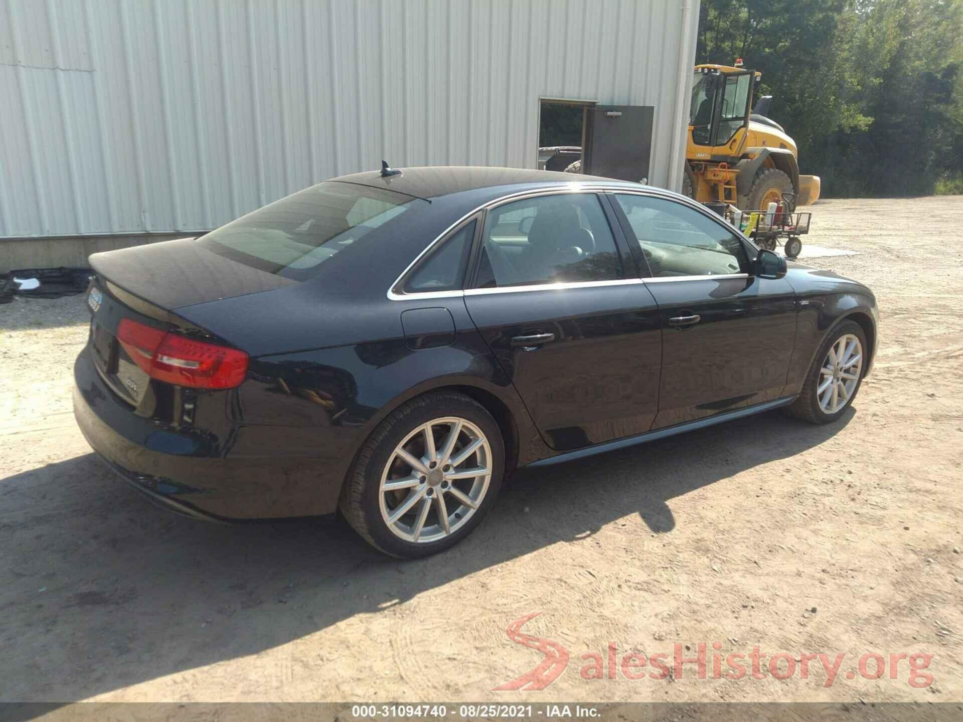 WAUFFAFLXGA006535 2016 AUDI A4