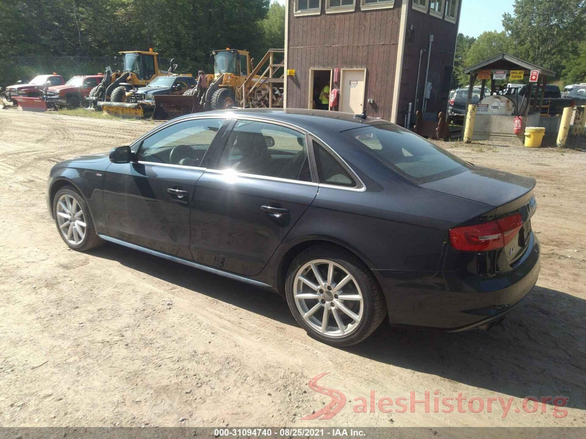 WAUFFAFLXGA006535 2016 AUDI A4