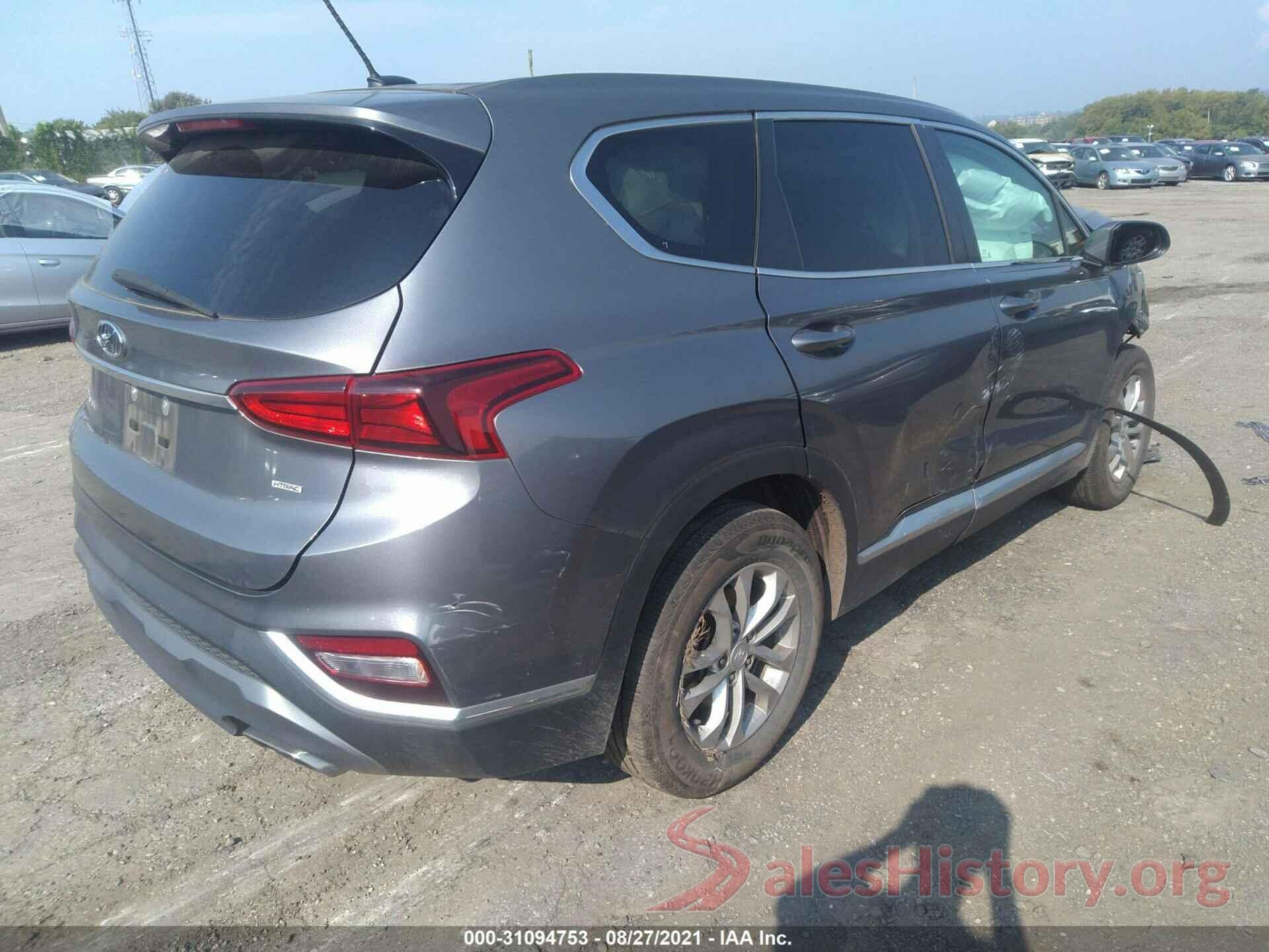 5NMS2CAD3KH083416 2019 HYUNDAI SANTA FE