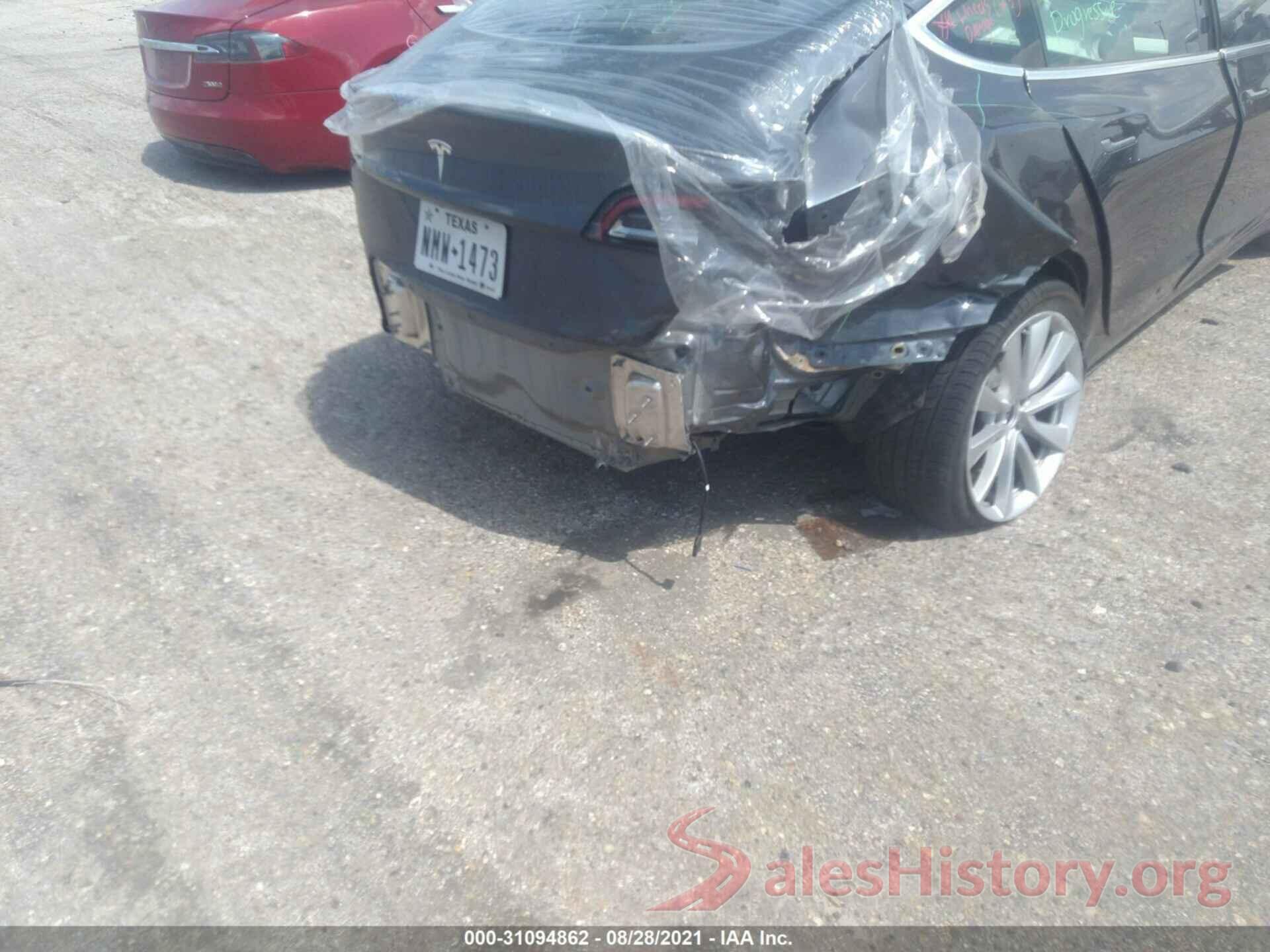 5YJ3E1EA4LF741201 2020 TESLA MODEL 3