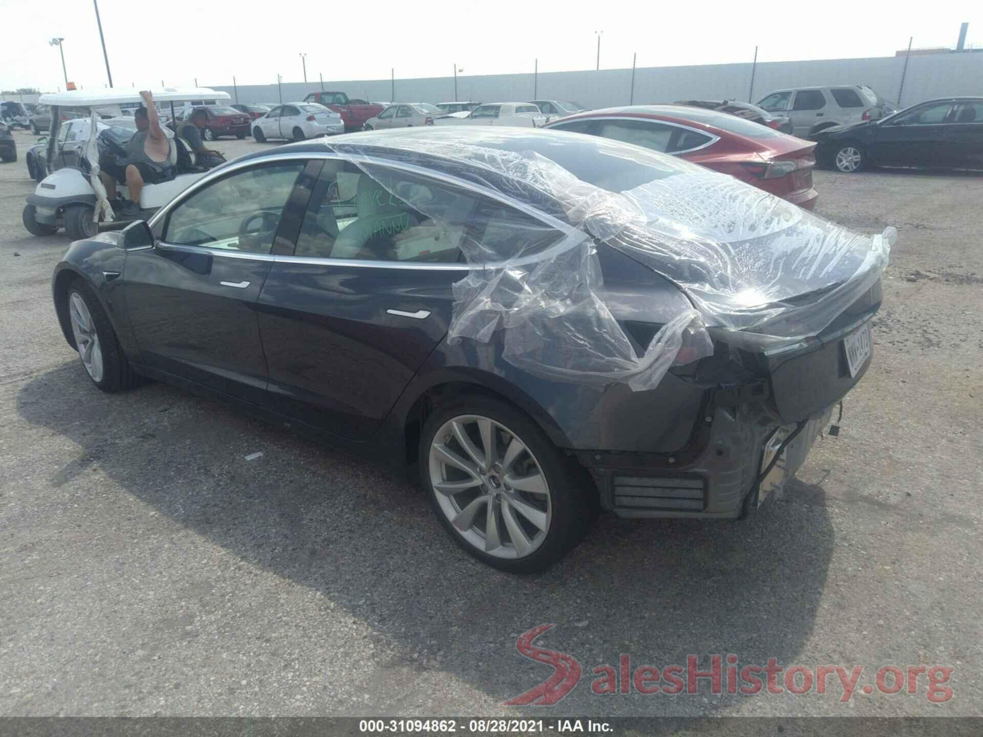 5YJ3E1EA4LF741201 2020 TESLA MODEL 3