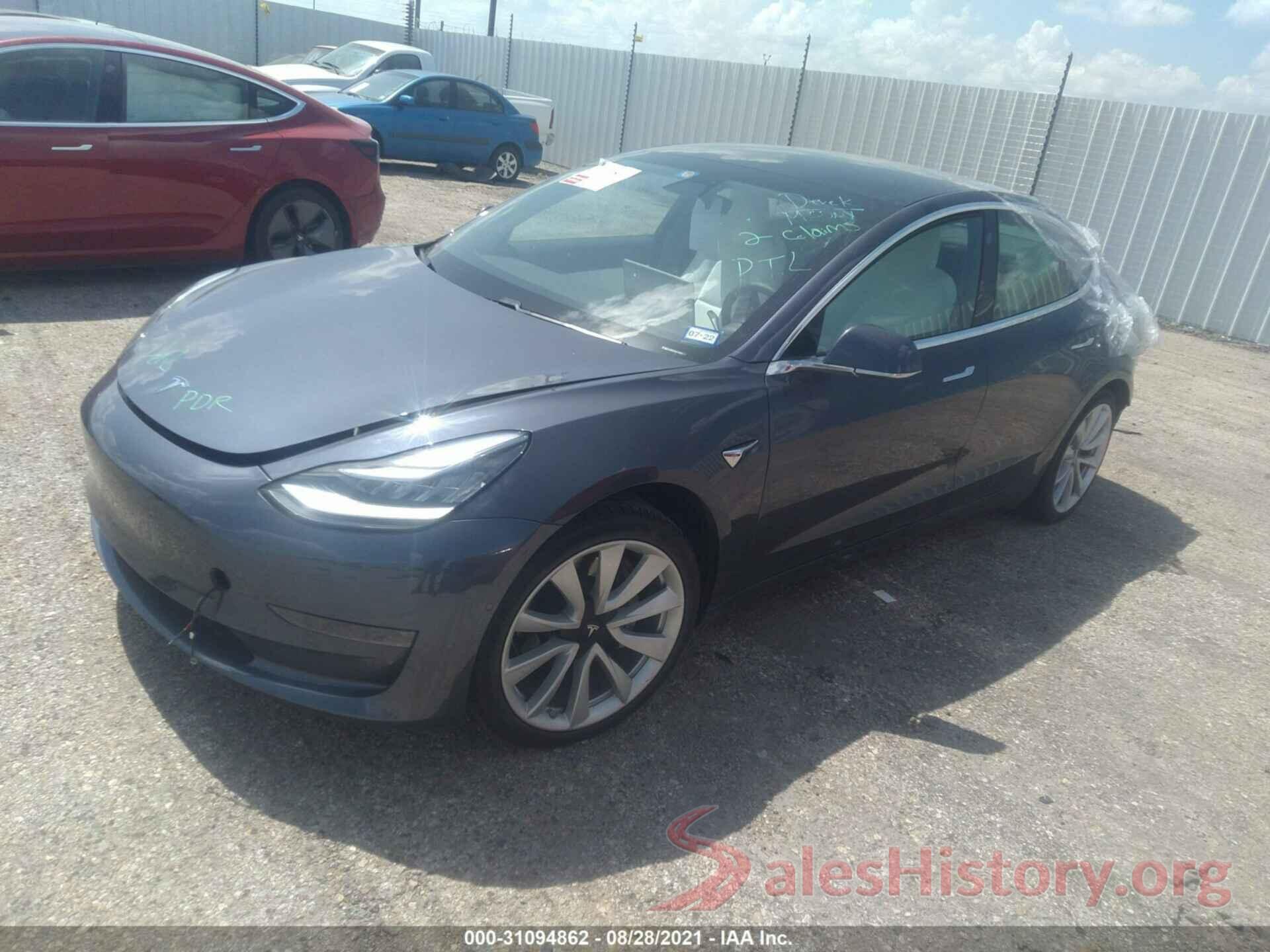 5YJ3E1EA4LF741201 2020 TESLA MODEL 3