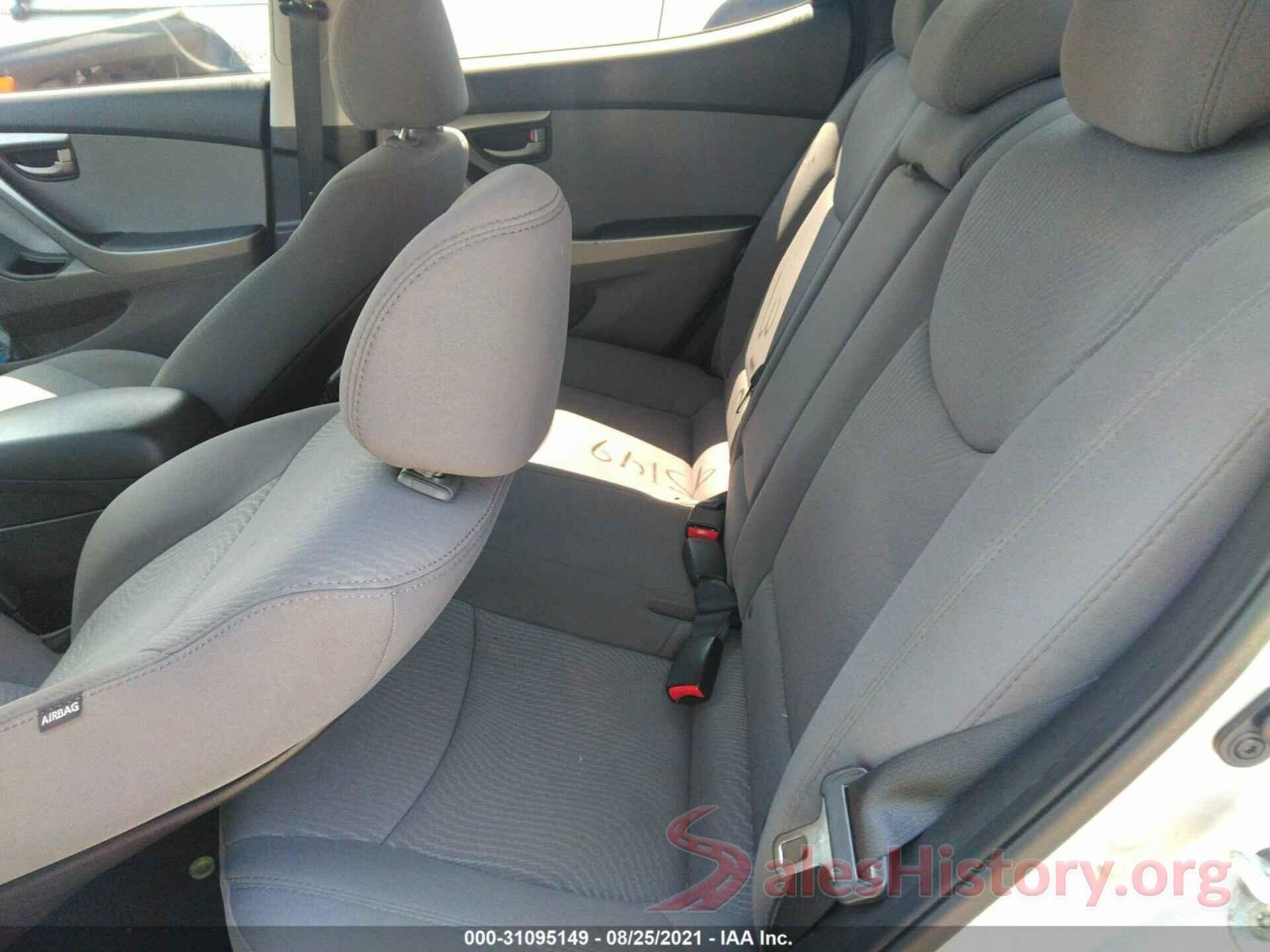 5NPDH4AE2GH731280 2016 HYUNDAI ELANTRA