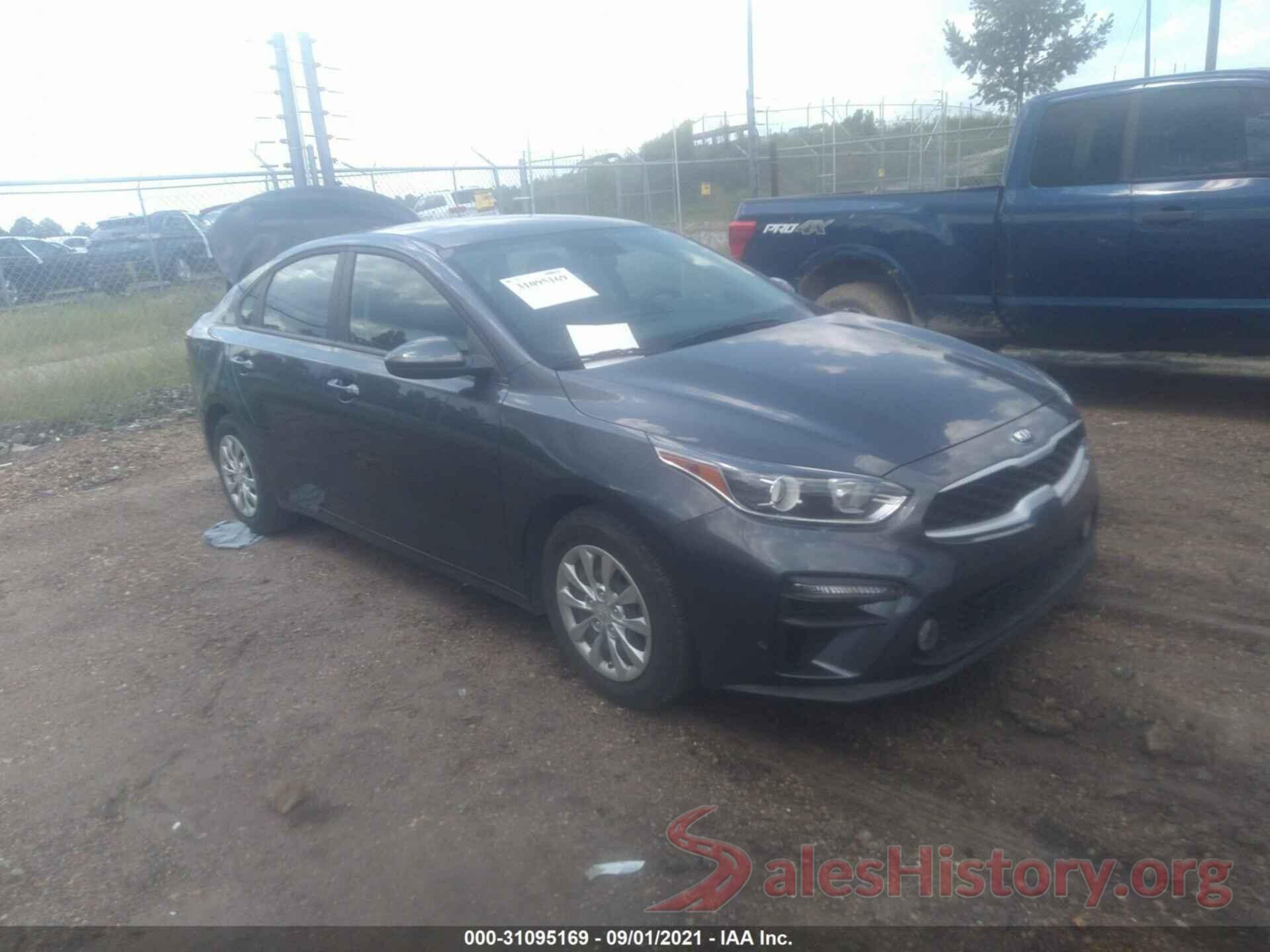 3KPF24AD3LE257534 2020 KIA FORTE