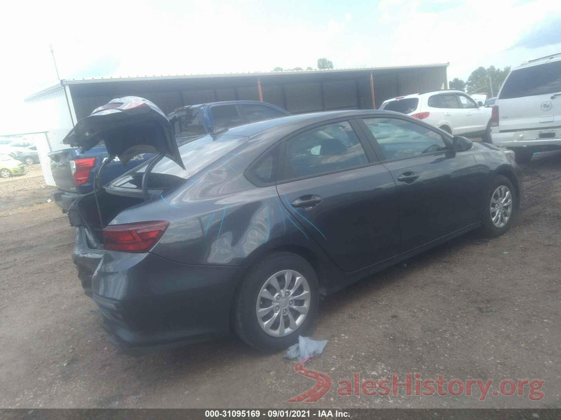 3KPF24AD3LE257534 2020 KIA FORTE