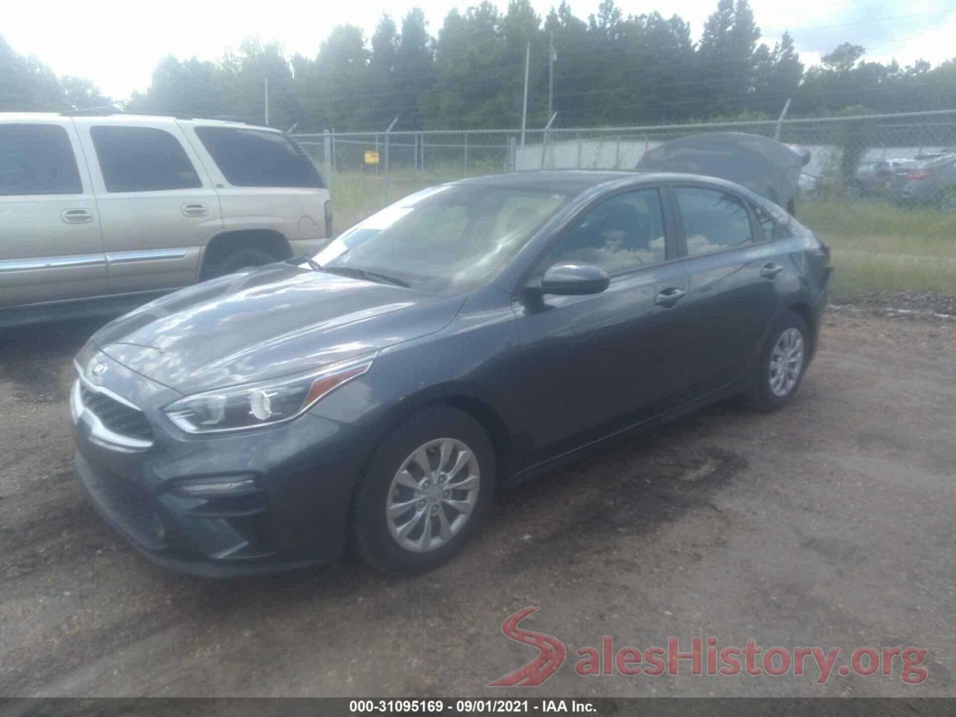 3KPF24AD3LE257534 2020 KIA FORTE