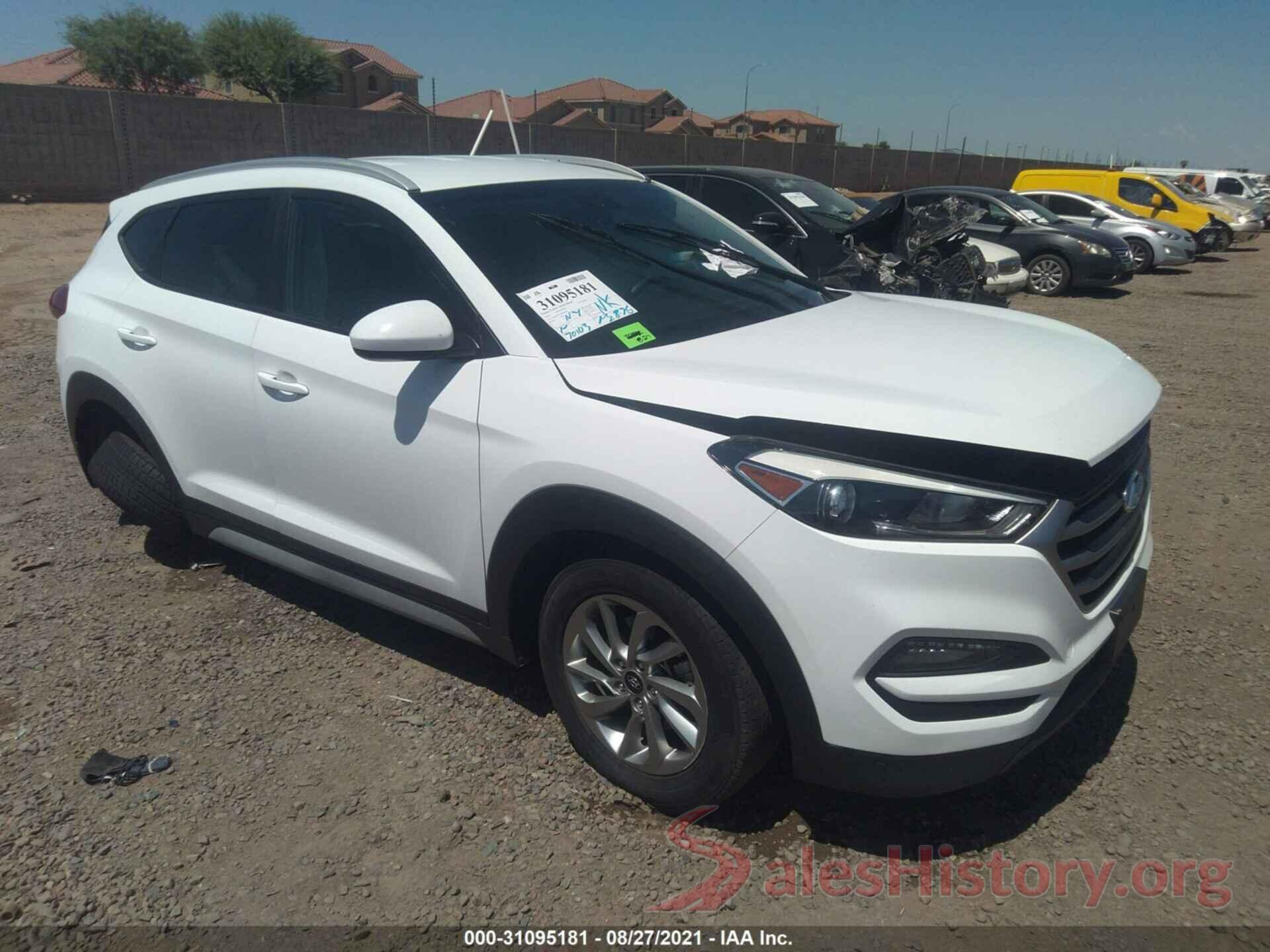 KM8J33A41JU606587 2018 HYUNDAI TUCSON