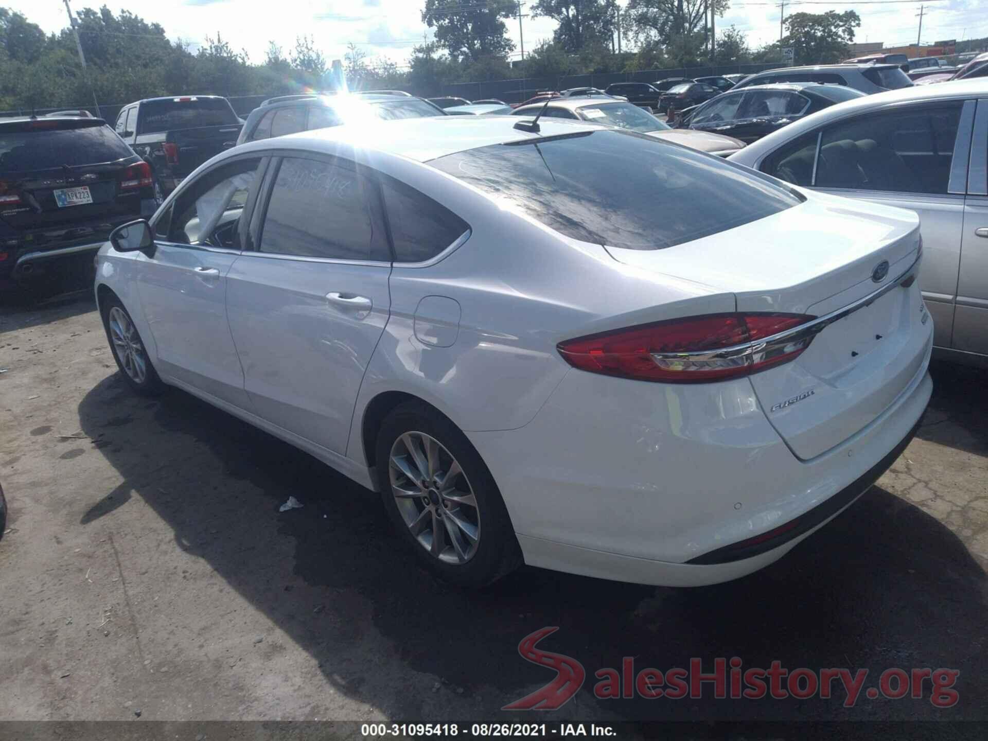 3FA6P0HD2HR411852 2017 FORD FUSION