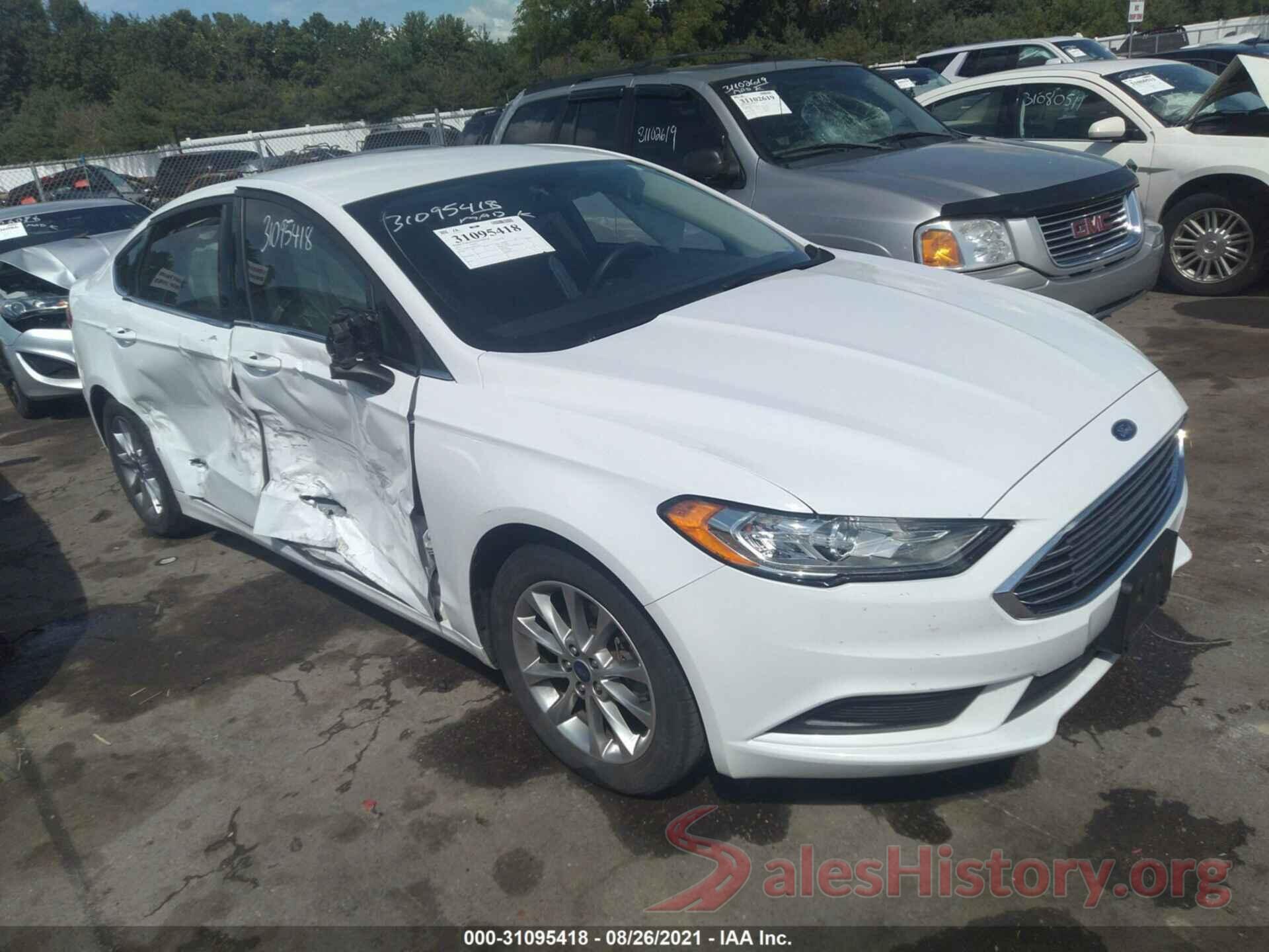 3FA6P0HD2HR411852 2017 FORD FUSION