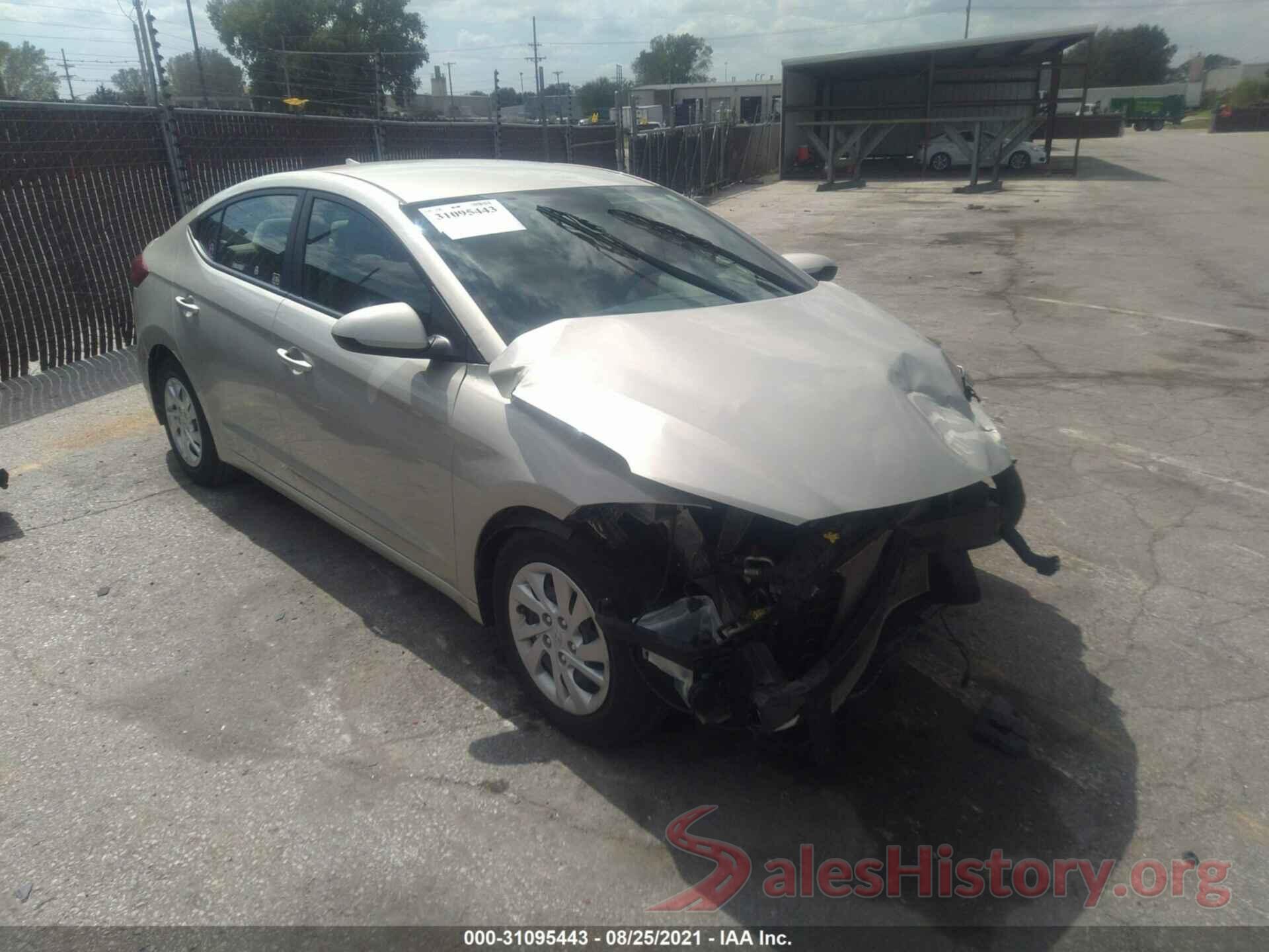 5NPD74LF1HH175053 2017 HYUNDAI ELANTRA