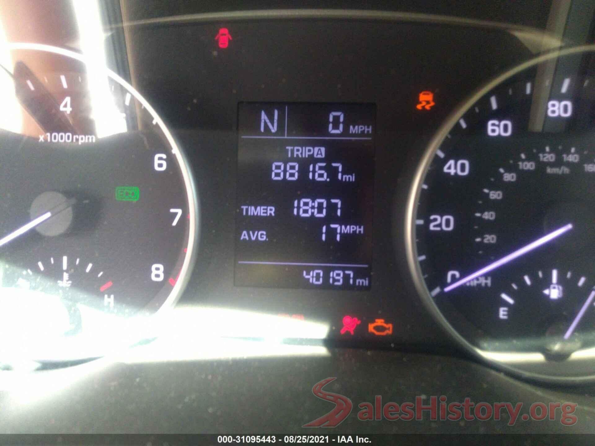 5NPD74LF1HH175053 2017 HYUNDAI ELANTRA