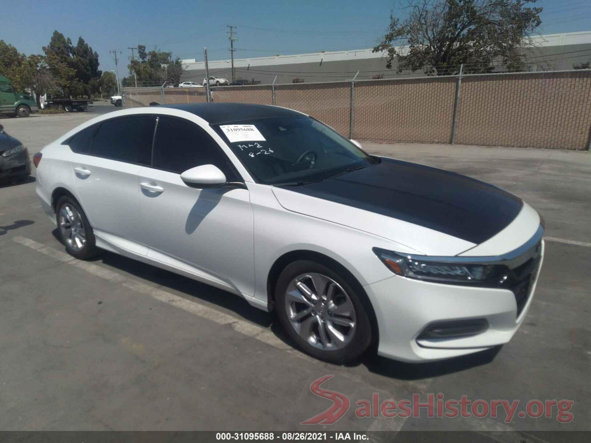 1HGCV1F10KA092584 2019 HONDA ACCORD SEDAN