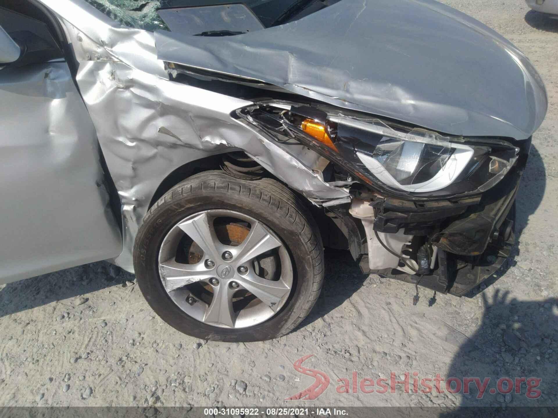 KMHDH4AE5GU583630 2016 HYUNDAI ELANTRA