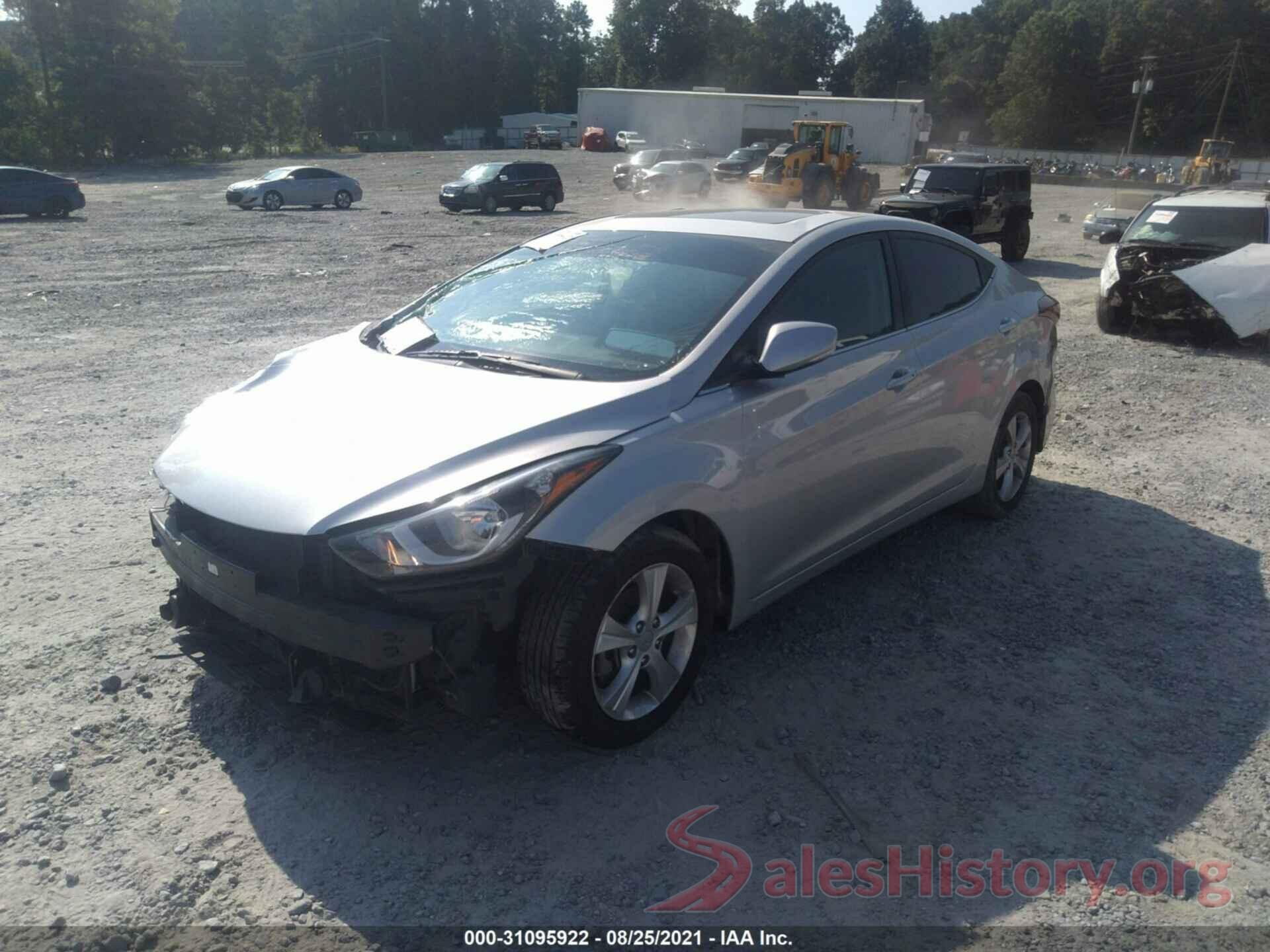 KMHDH4AE5GU583630 2016 HYUNDAI ELANTRA