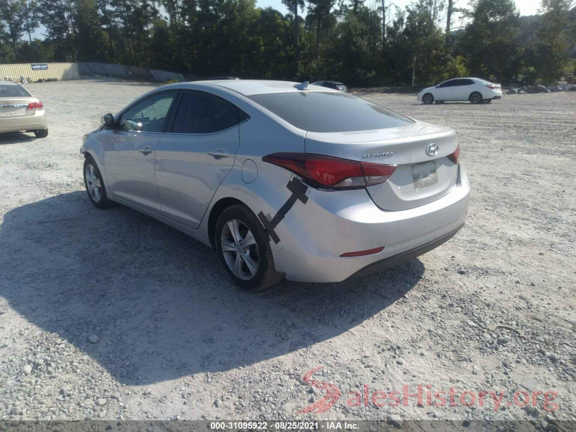 KMHDH4AE5GU583630 2016 HYUNDAI ELANTRA