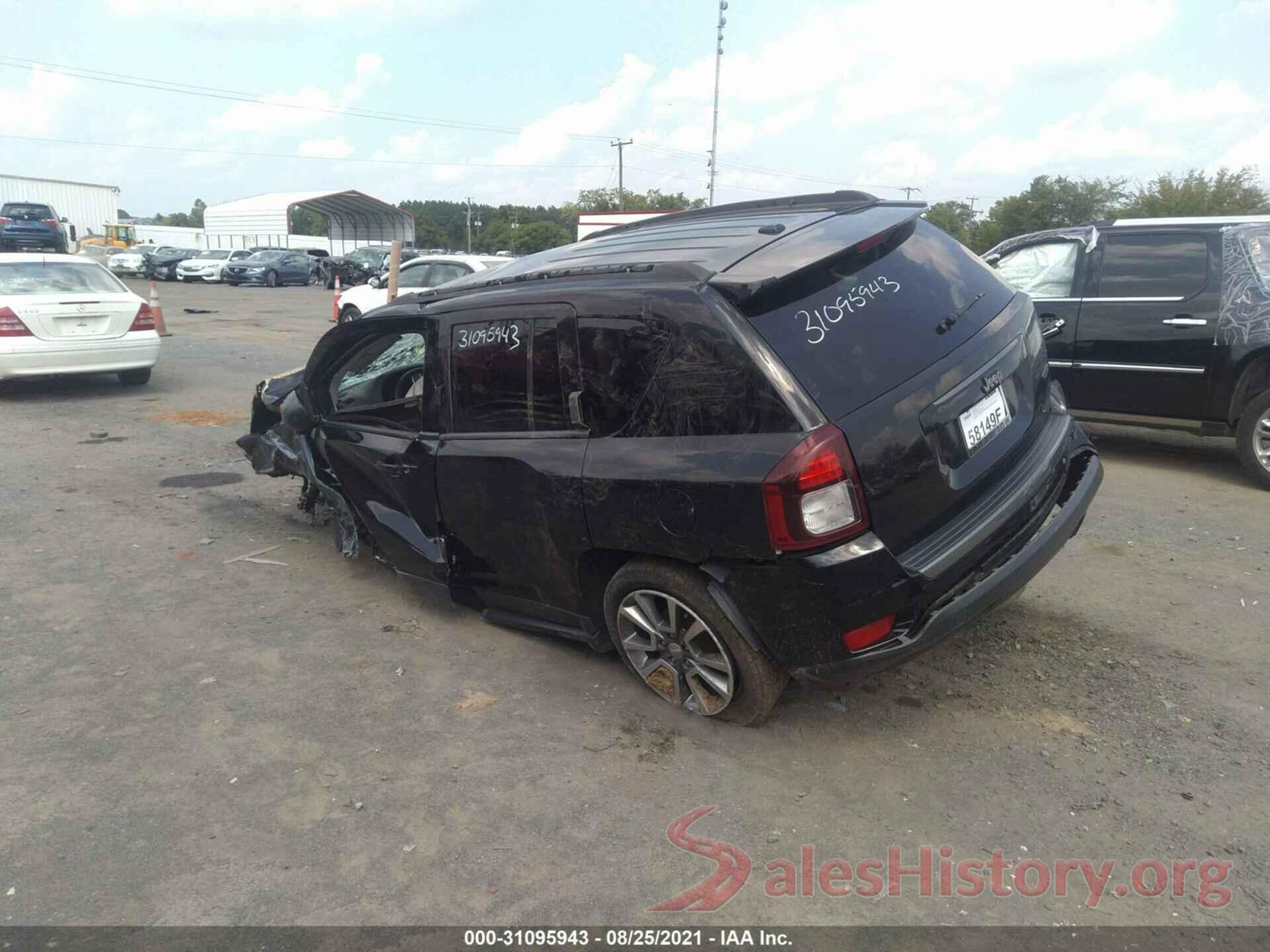 1C4NJCBAXHD173801 2017 JEEP COMPASS