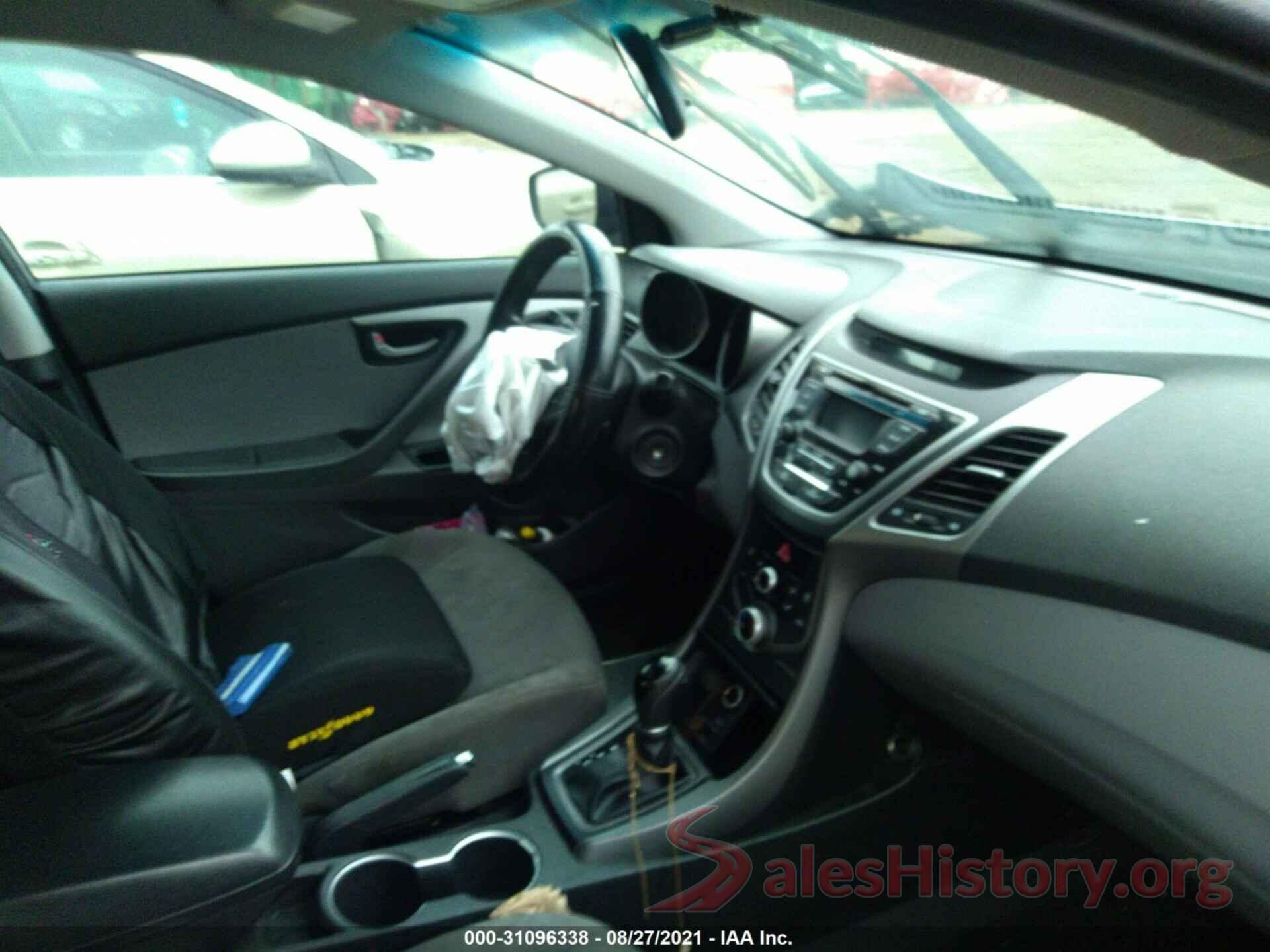 5NPDH4AE2GH793603 2016 HYUNDAI ELANTRA