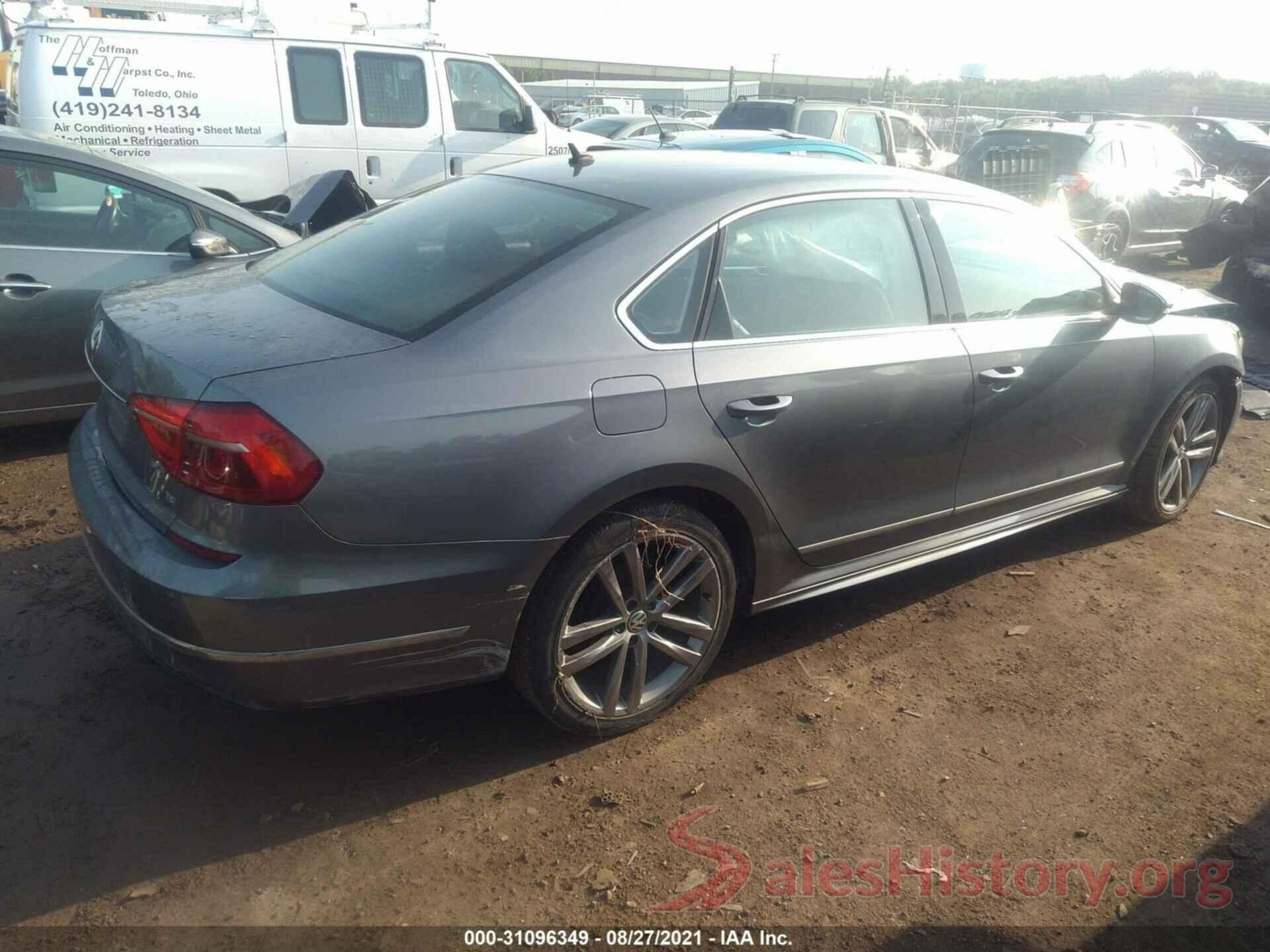 1VWAT7A35GC061038 2016 VOLKSWAGEN PASSAT