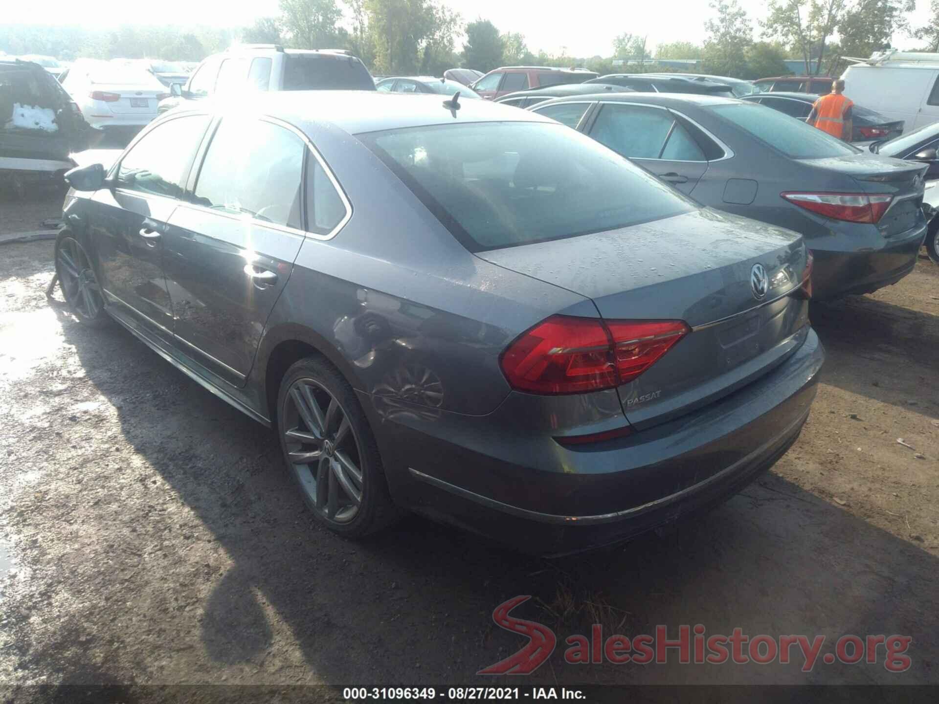 1VWAT7A35GC061038 2016 VOLKSWAGEN PASSAT