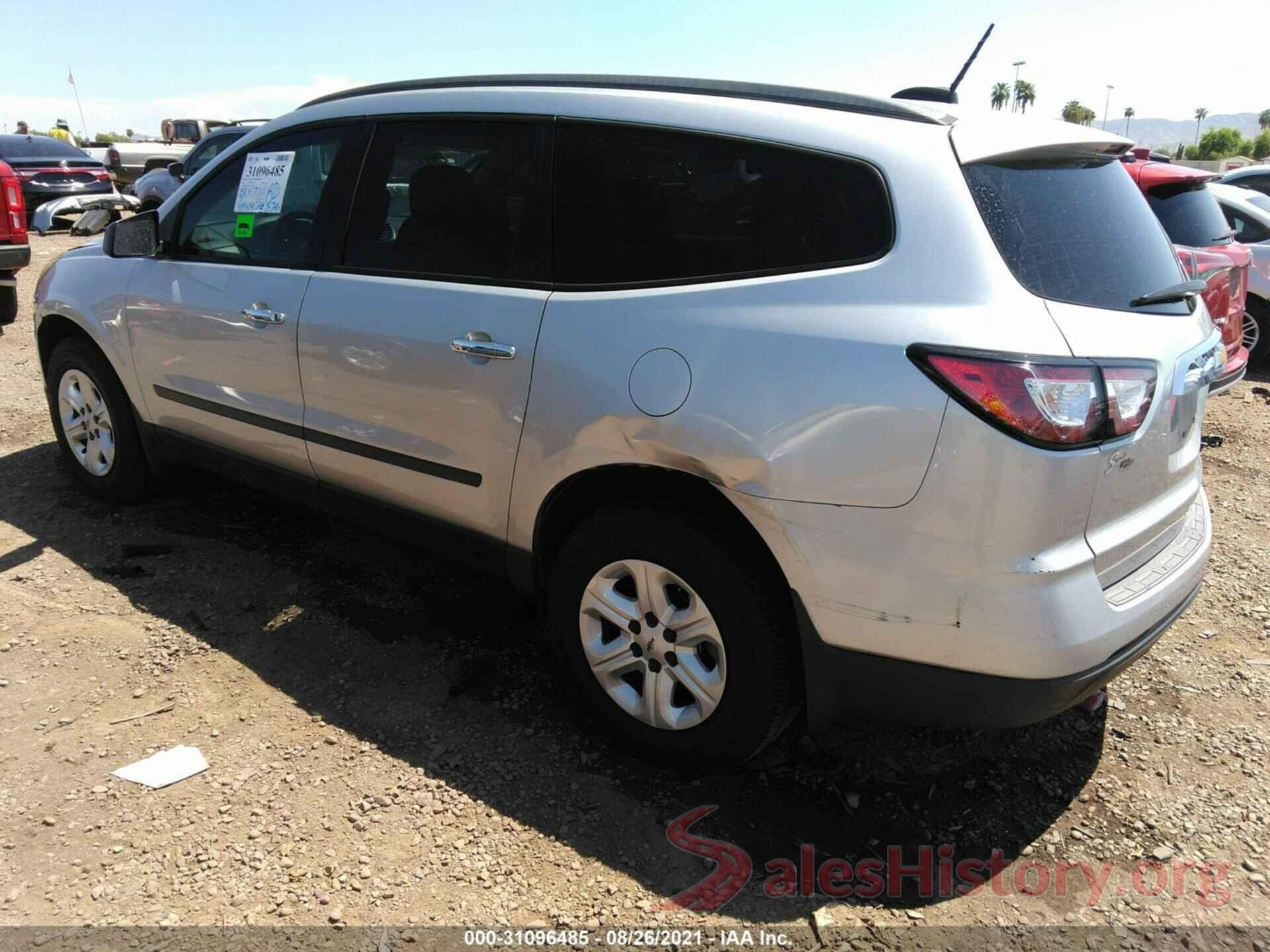 1GNKRFED9GJ153078 2016 CHEVROLET TRAVERSE