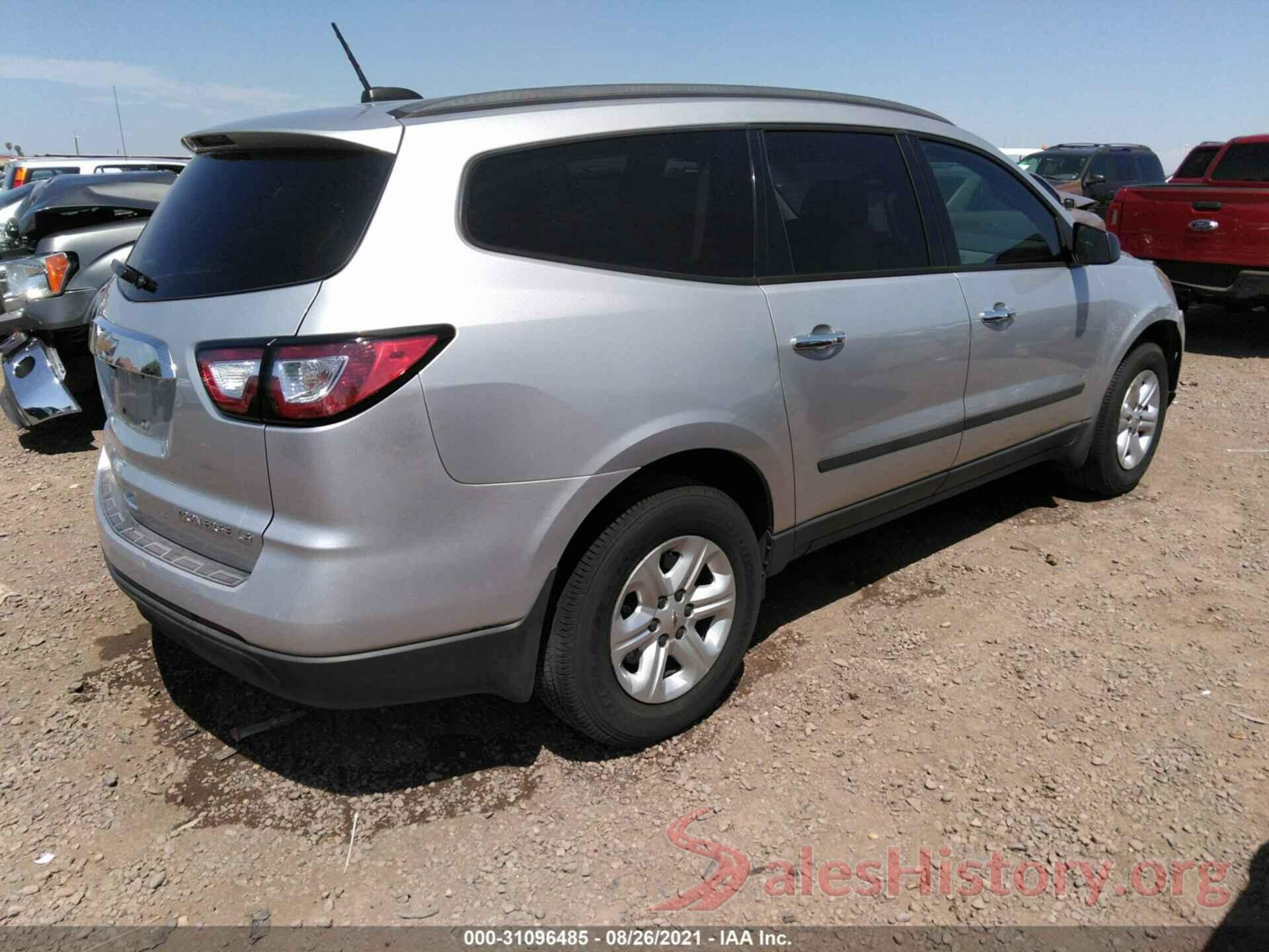 1GNKRFED9GJ153078 2016 CHEVROLET TRAVERSE