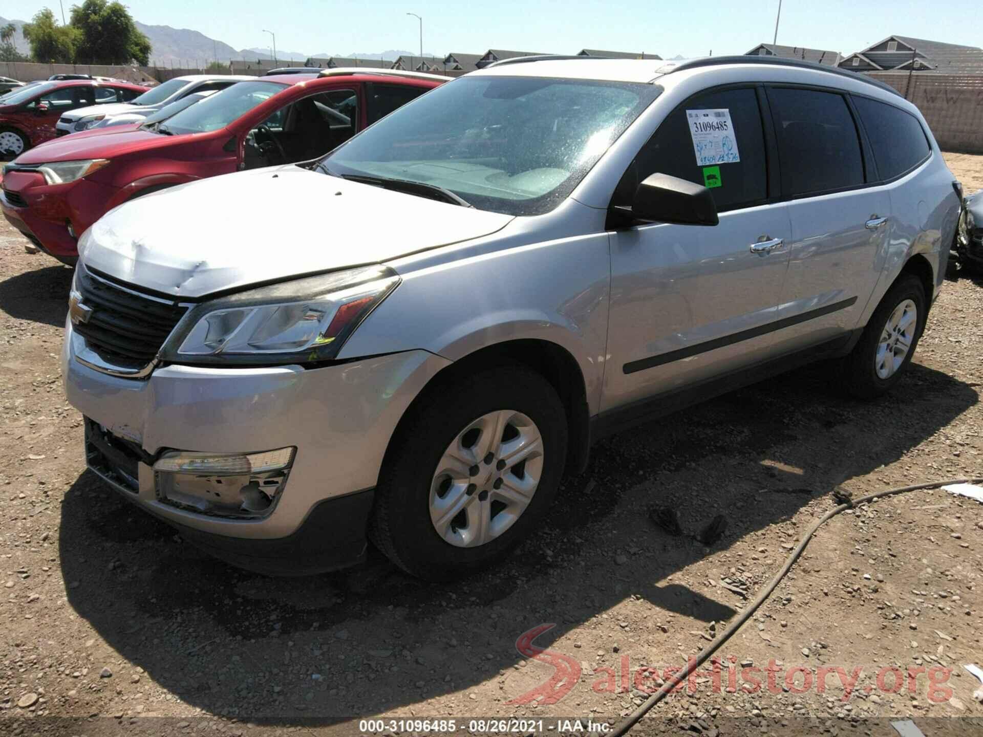 1GNKRFED9GJ153078 2016 CHEVROLET TRAVERSE