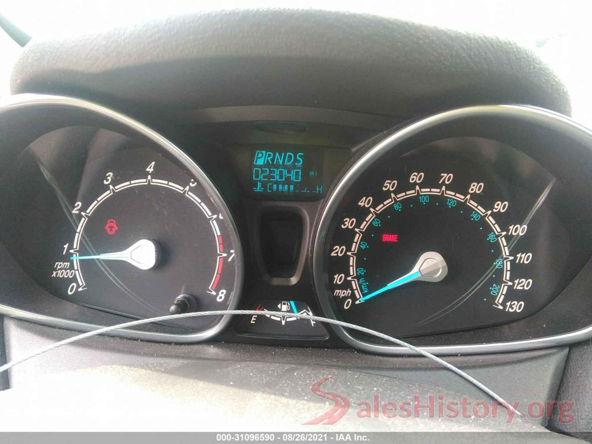 3FADP4BJ4KM153660 2019 FORD FIESTA