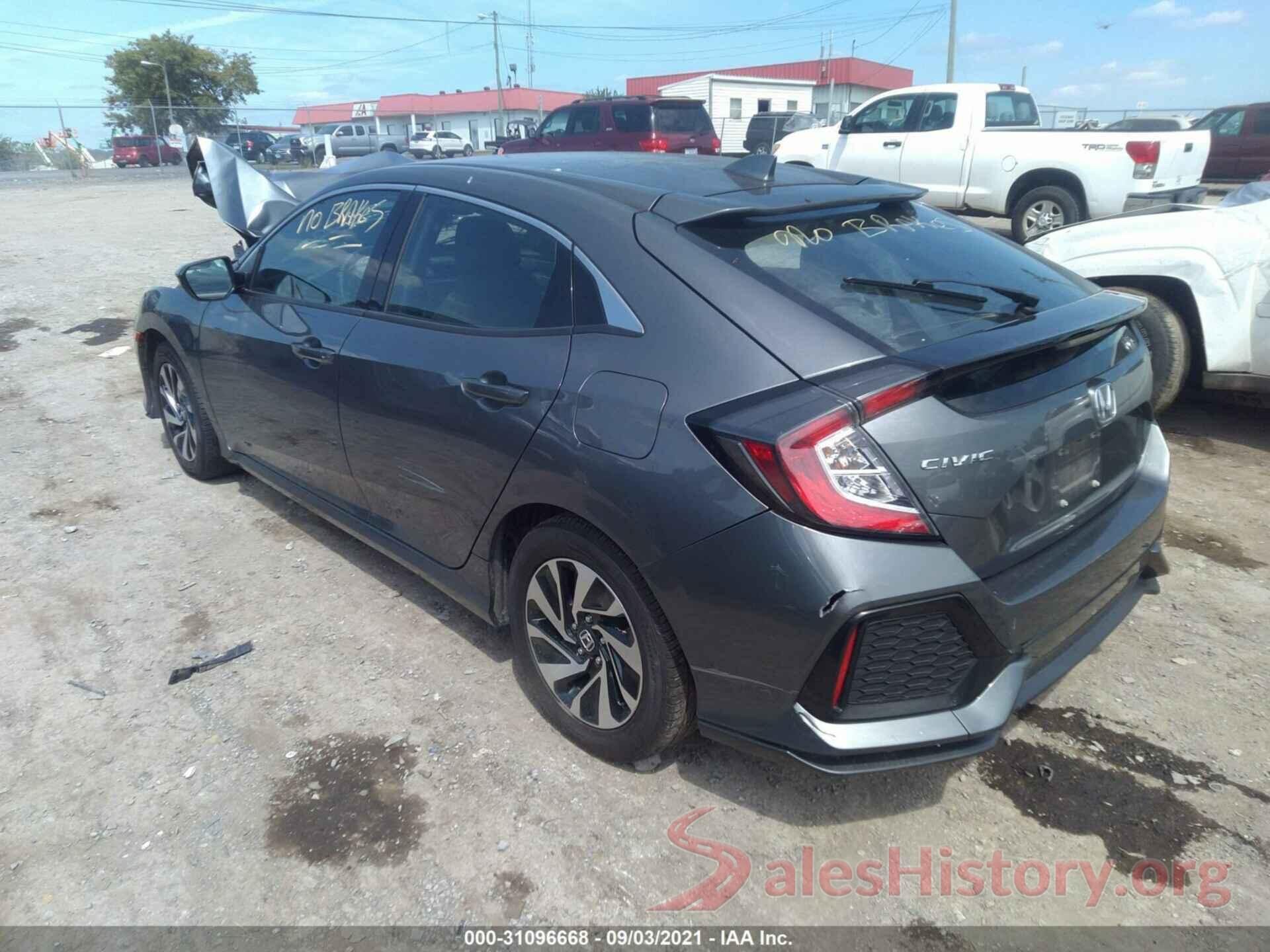 SHHFK7H27HU204776 2017 HONDA CIVIC HATCHBACK