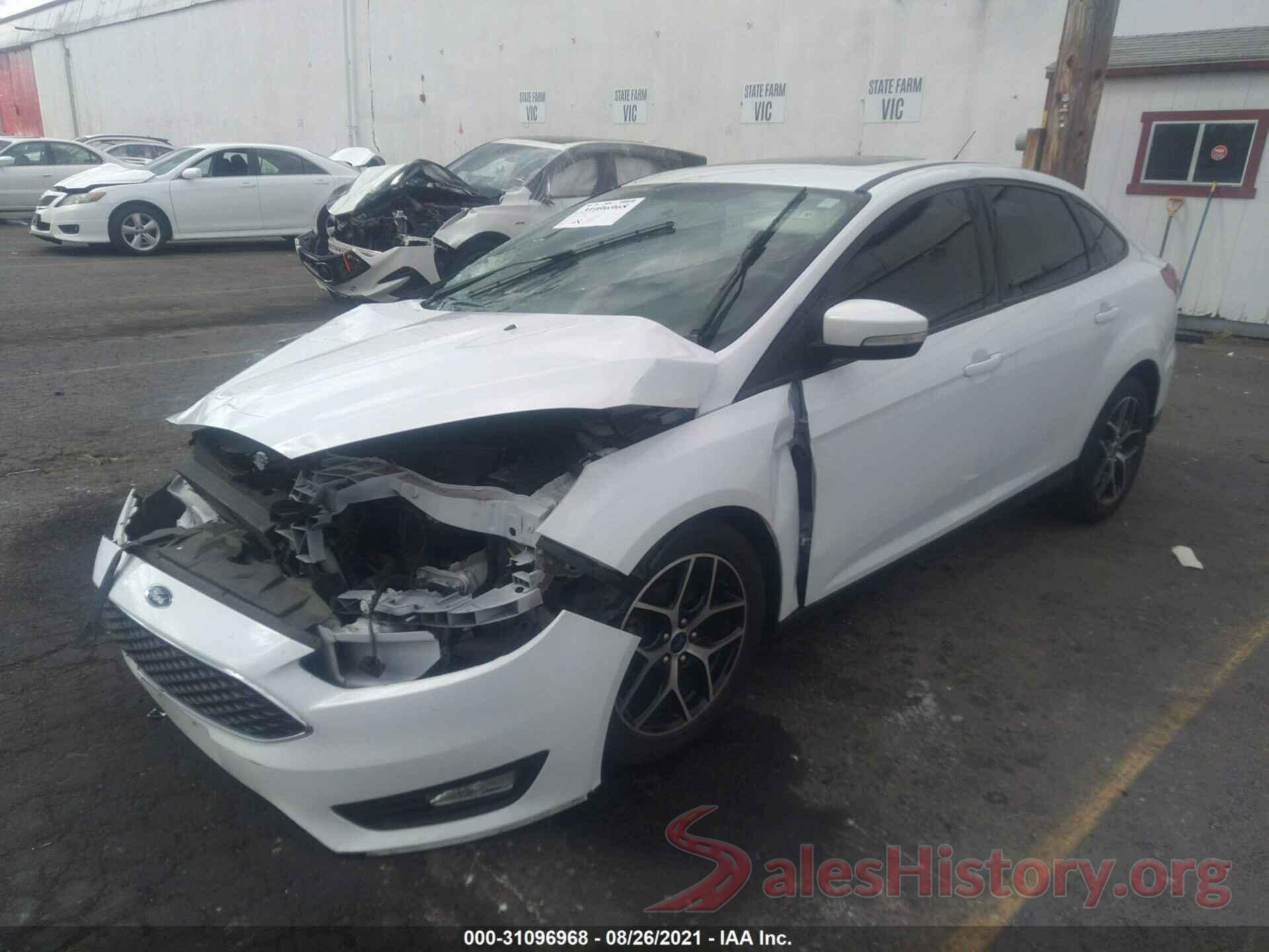 1FADP3H23HL348461 2017 FORD FOCUS