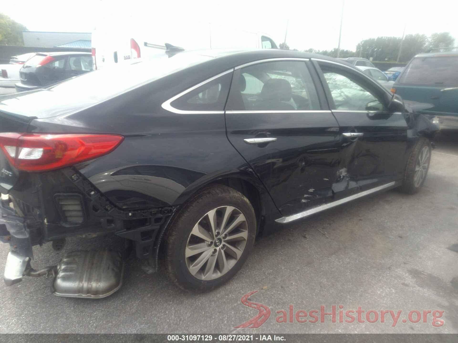 5NPE34AFXGH392845 2016 HYUNDAI SONATA