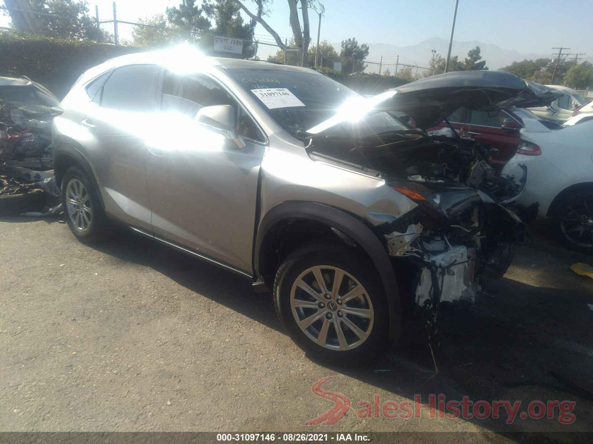 JTJDARBZ5M2190867 2021 LEXUS NX