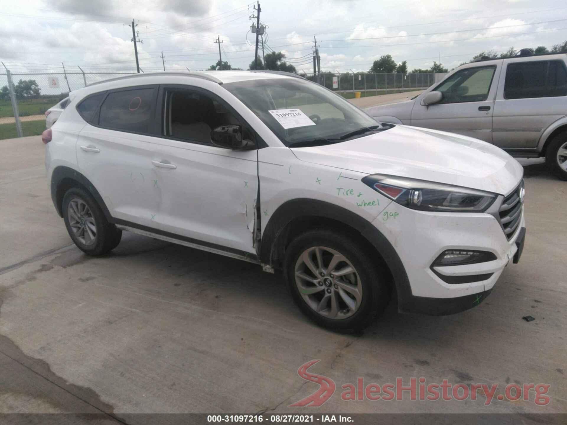 KM8J33A44JU676911 2018 HYUNDAI TUCSON