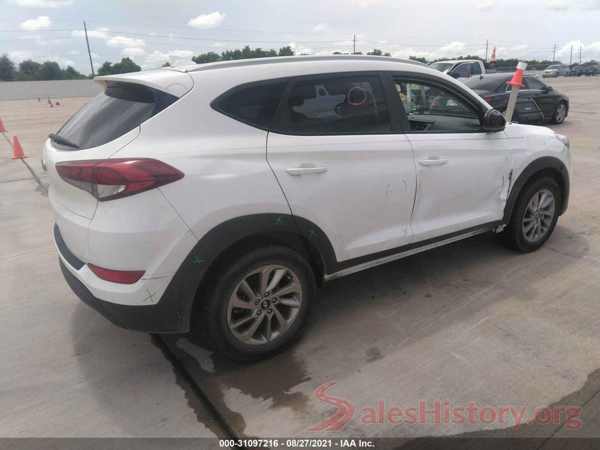 KM8J33A44JU676911 2018 HYUNDAI TUCSON