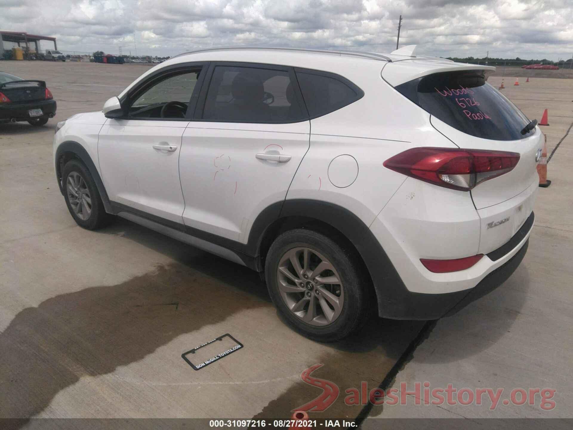 KM8J33A44JU676911 2018 HYUNDAI TUCSON